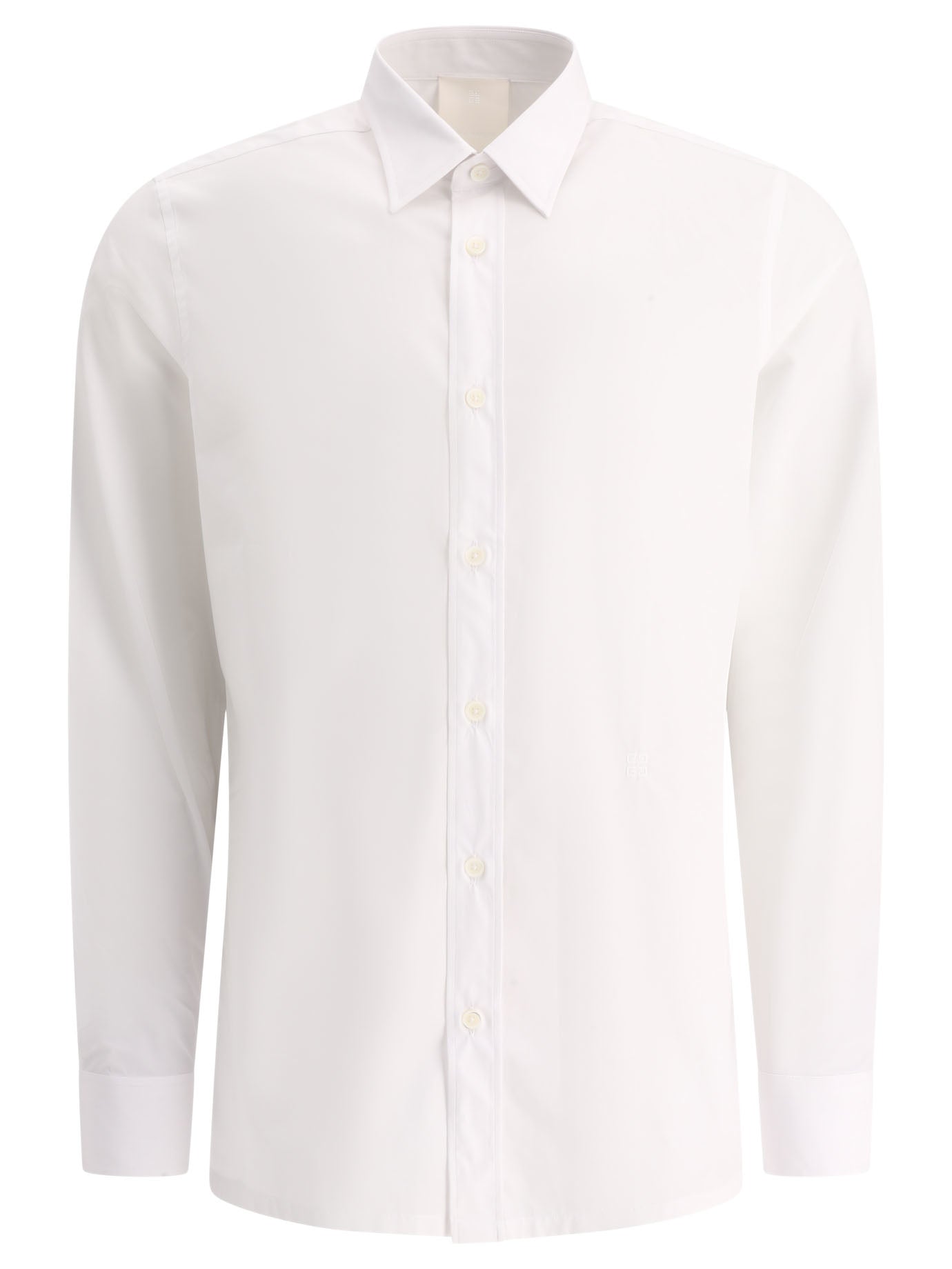 Givenchy-4g Shirts Bianco-Uomo