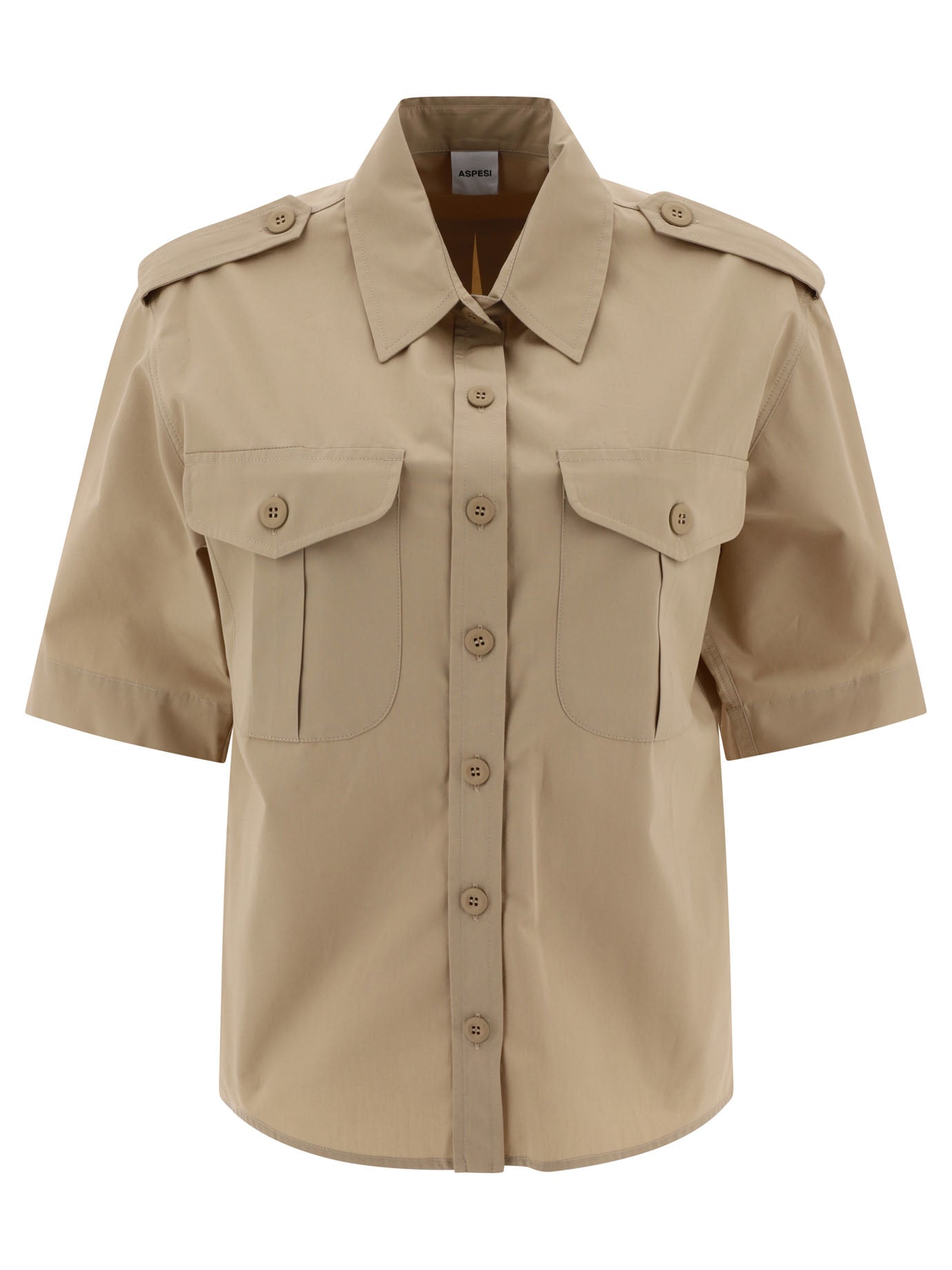 Aspesi-Saharian Shirt Shirts Beige-Donna