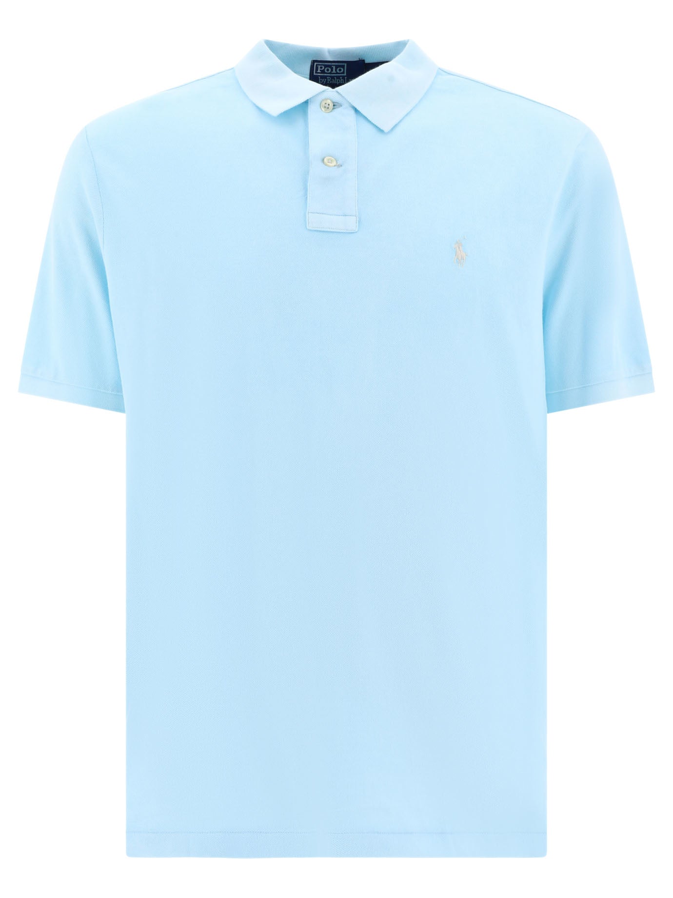 Polo Ralph Lauren-Pony Polo Shirts Celeste-Uomo