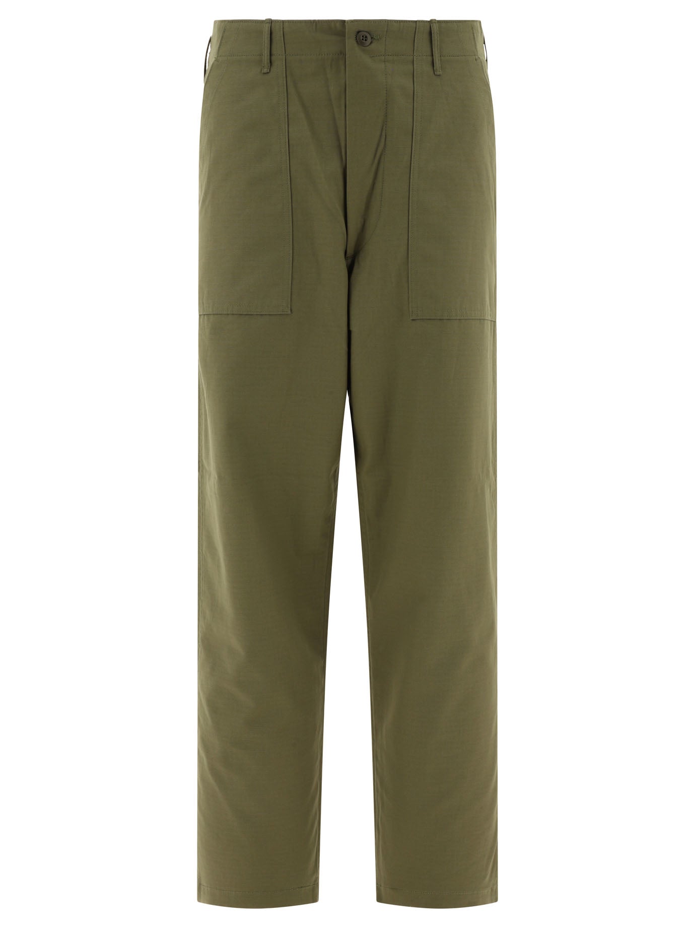 Orslow-Army Fatigue Trousers Verde-Uomo