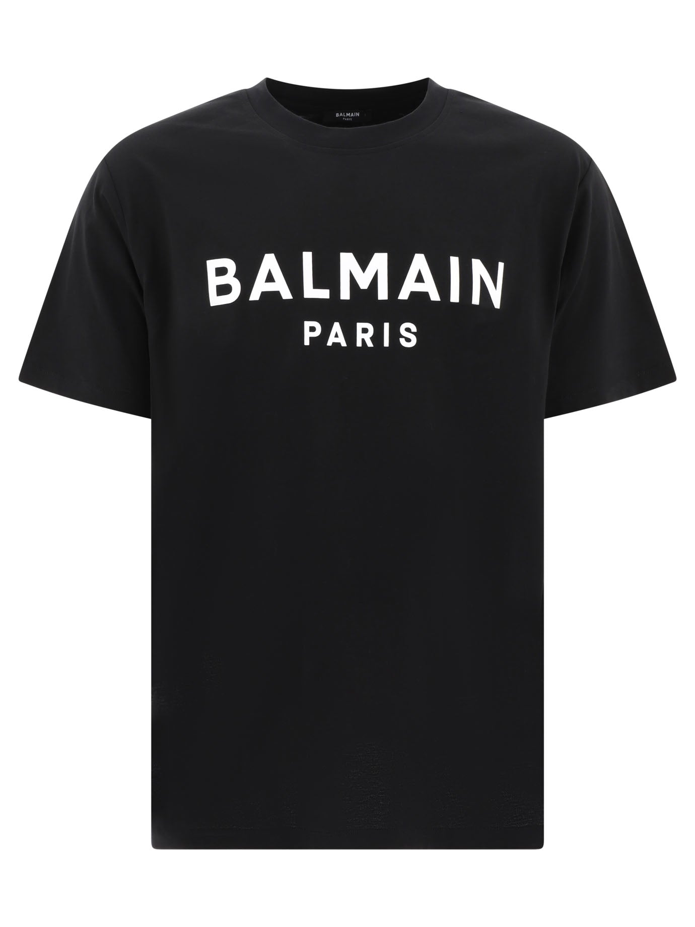 Balmain-Balmain Paris T-Shirts Nero-Uomo