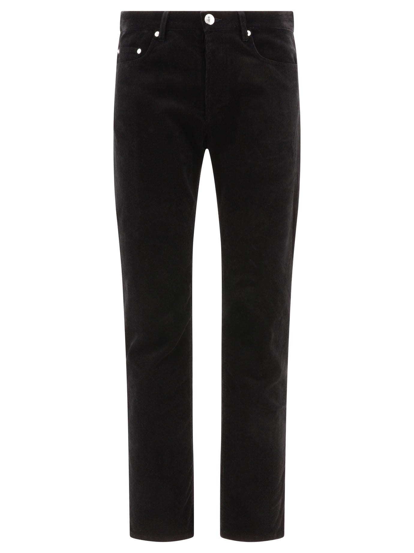 A. P.C.-New Trousers Nero-Uomo