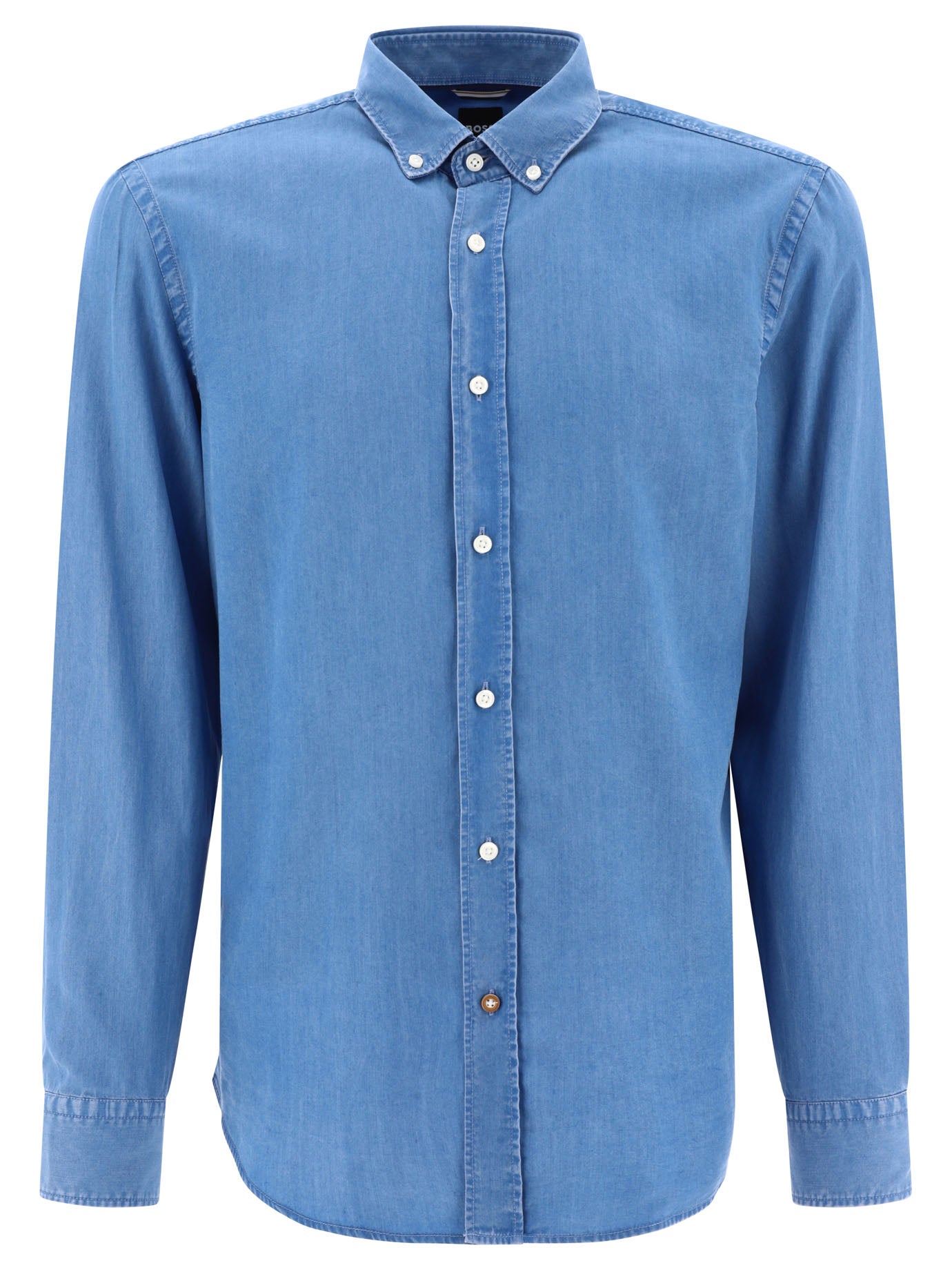 Hugo Boss-Hal Shirts Blu-Uomo