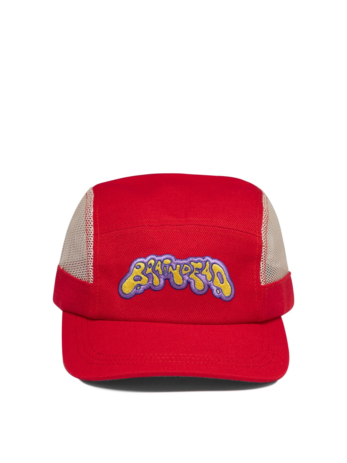 Brain Dead-Cap With Mesh Panels Cappelli Rosso-Uomo