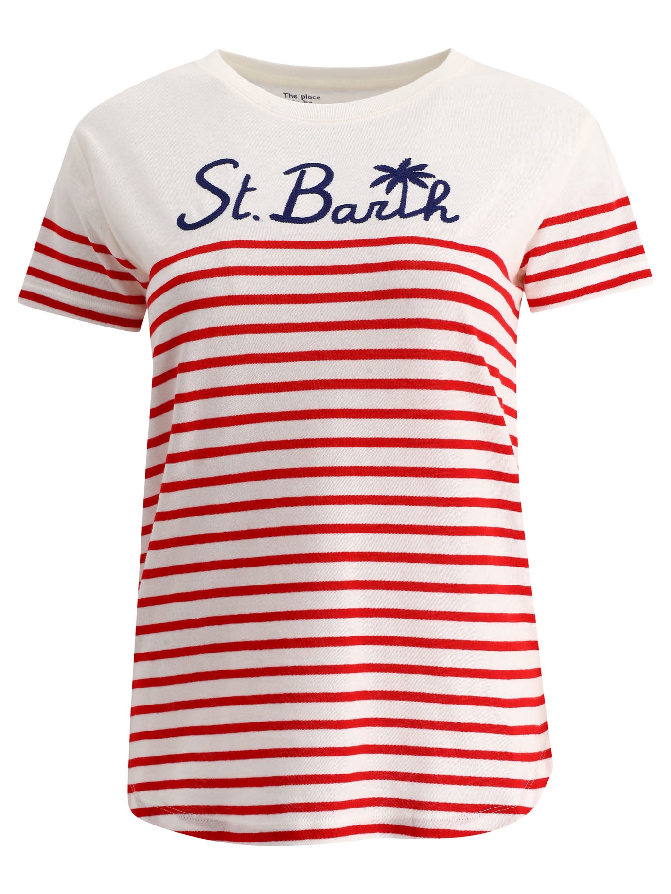 Mc2 Saint Barth-Dana T-Shirts Bianco-Donna