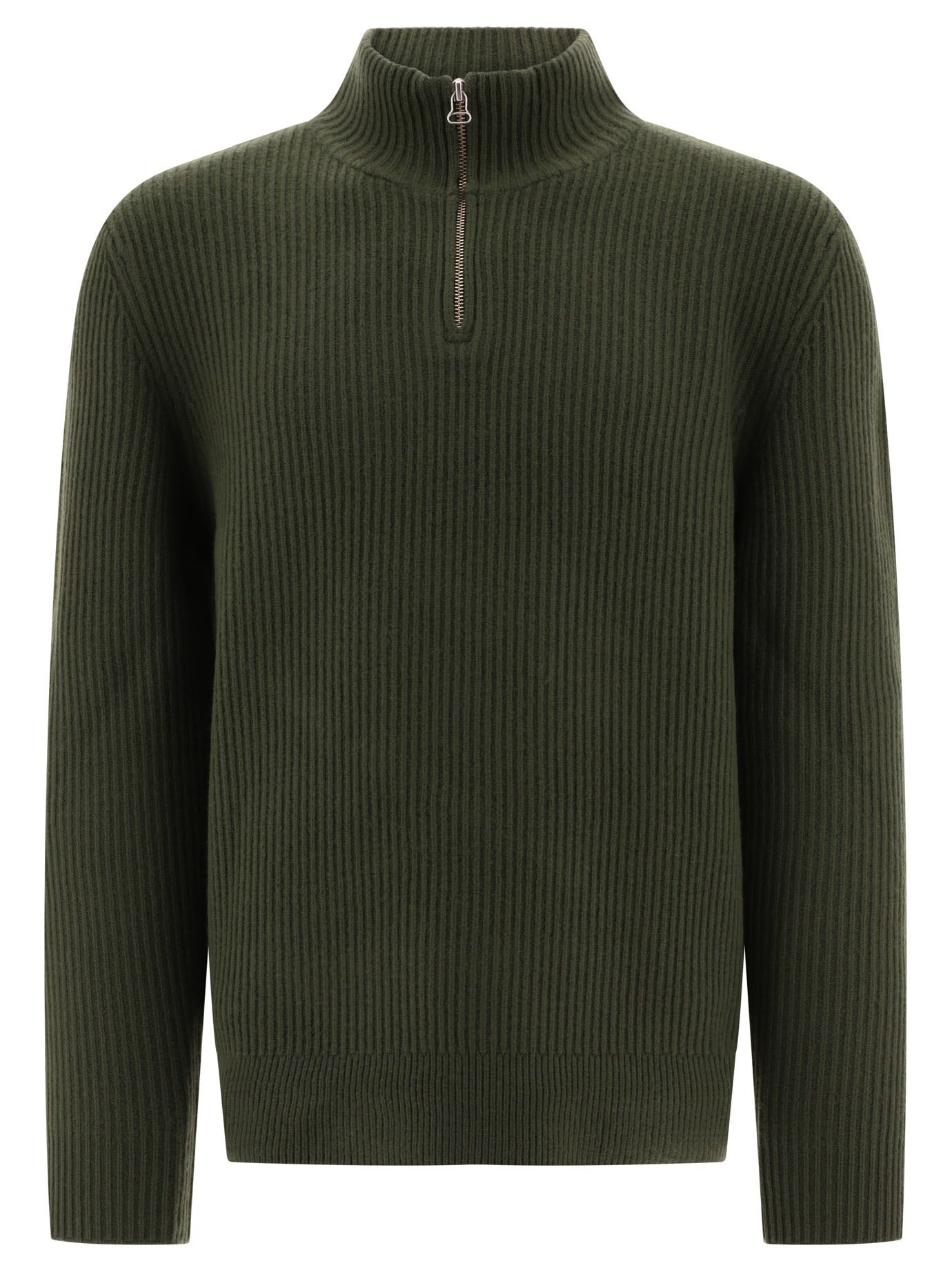 A. P.C.-Alex Knitwear Verde-Uomo