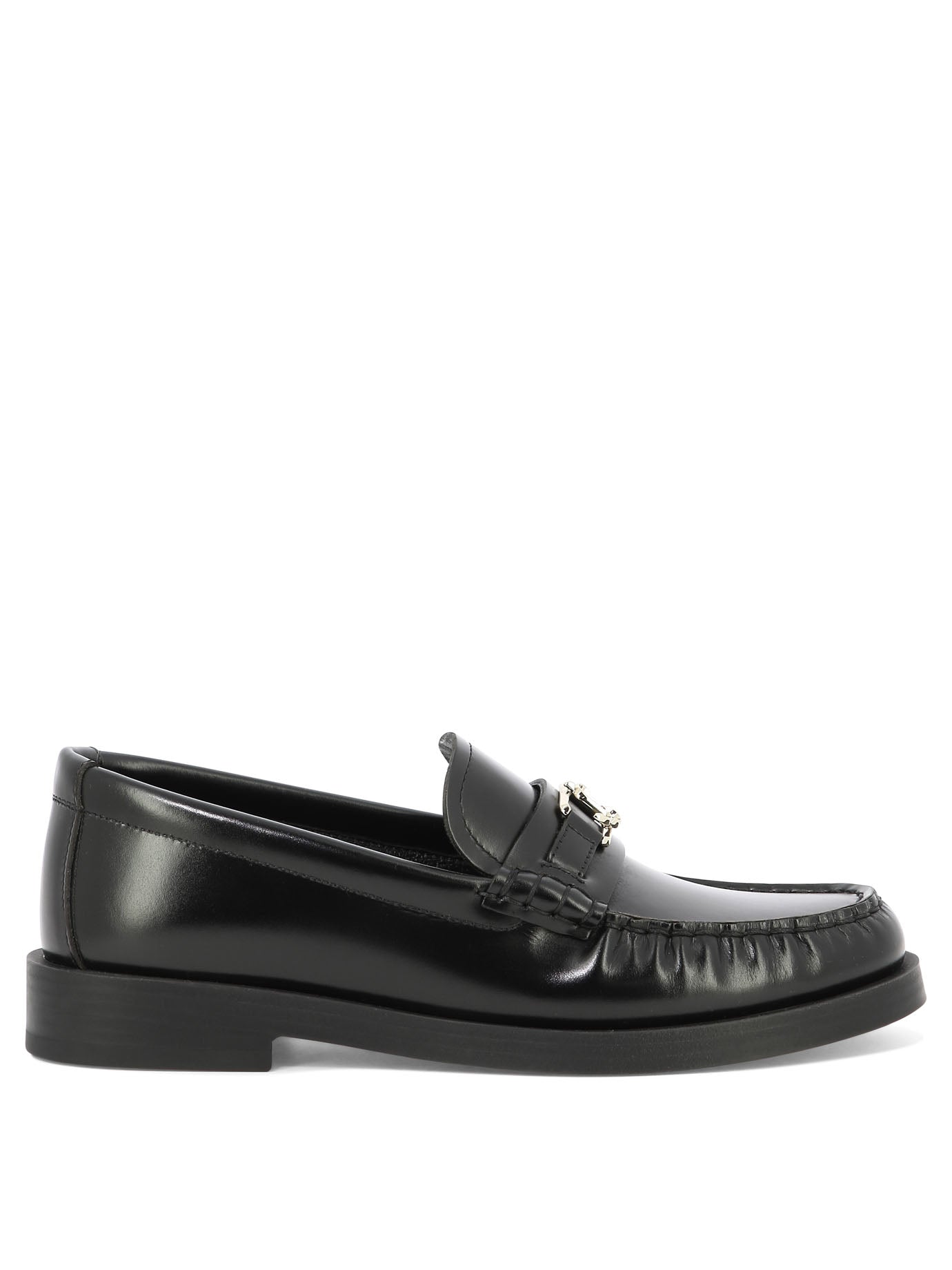 Jimmy Choo-Addie Loafers & Slippers Nero-Donna