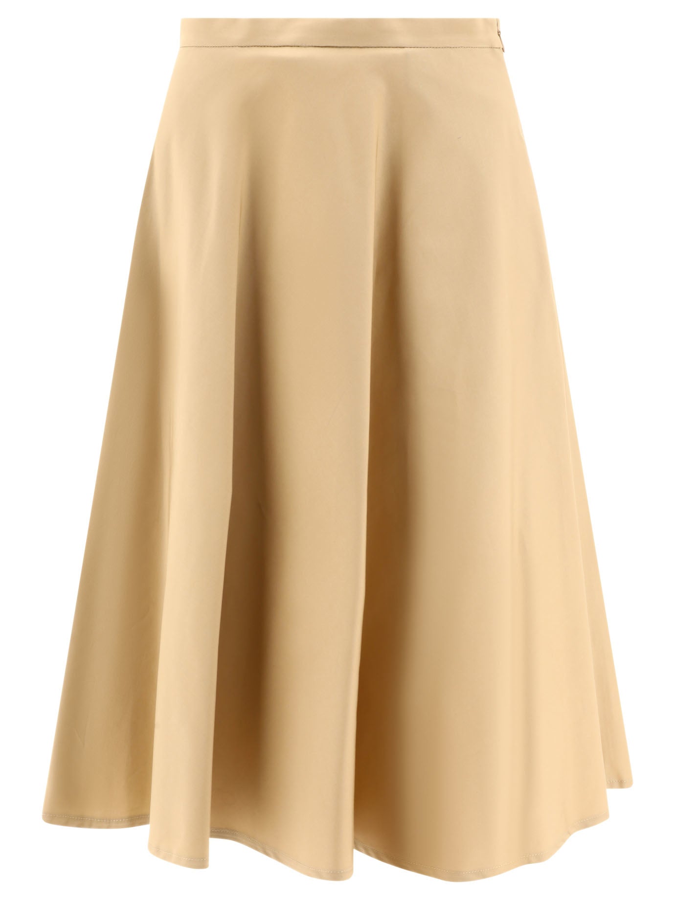 F. It-A-Line Skirt Gonne Beige-Donna