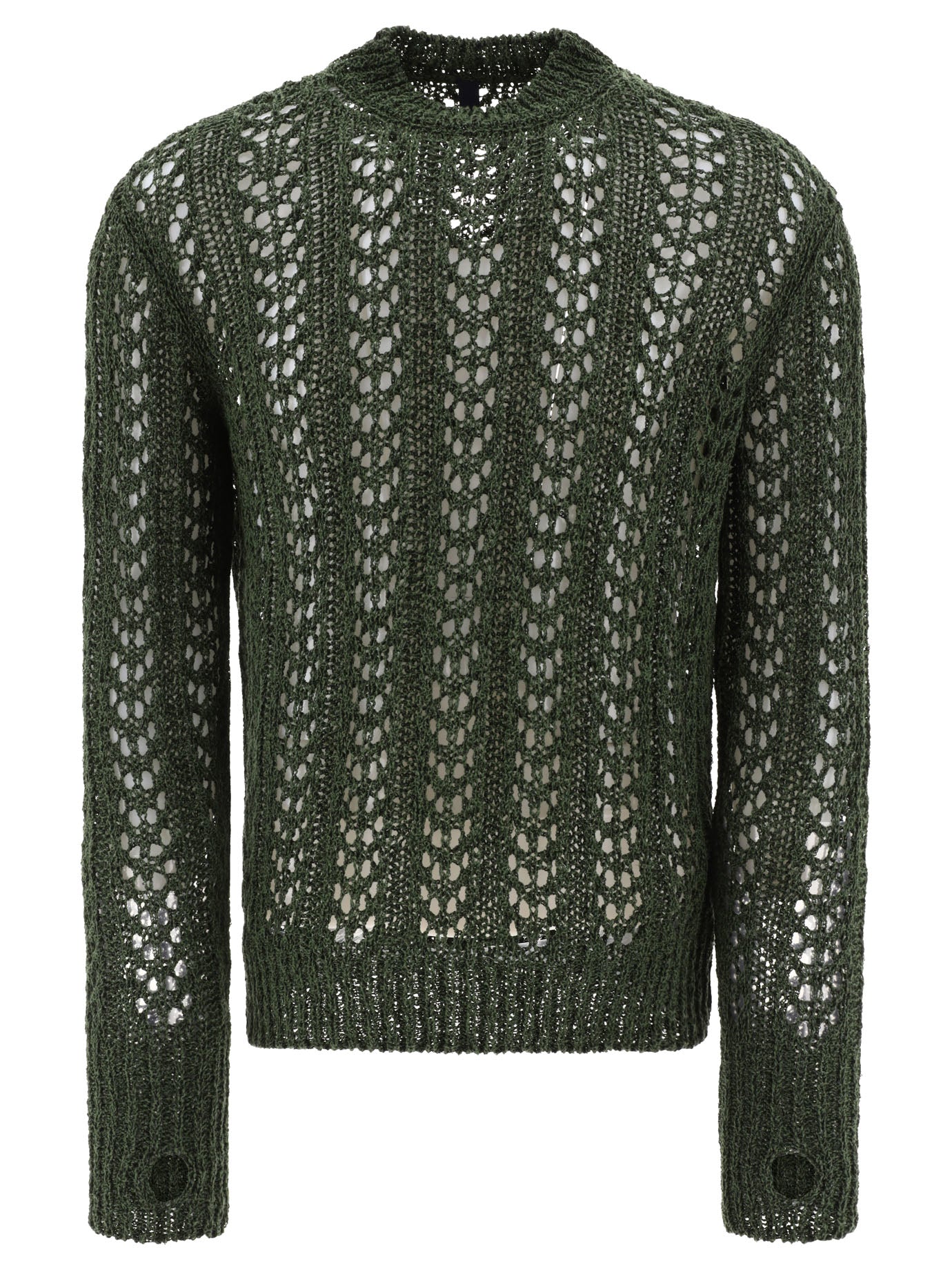 Jean-Luc A. Lavelle-Redos Knitted Knitwear Verde-Uomo