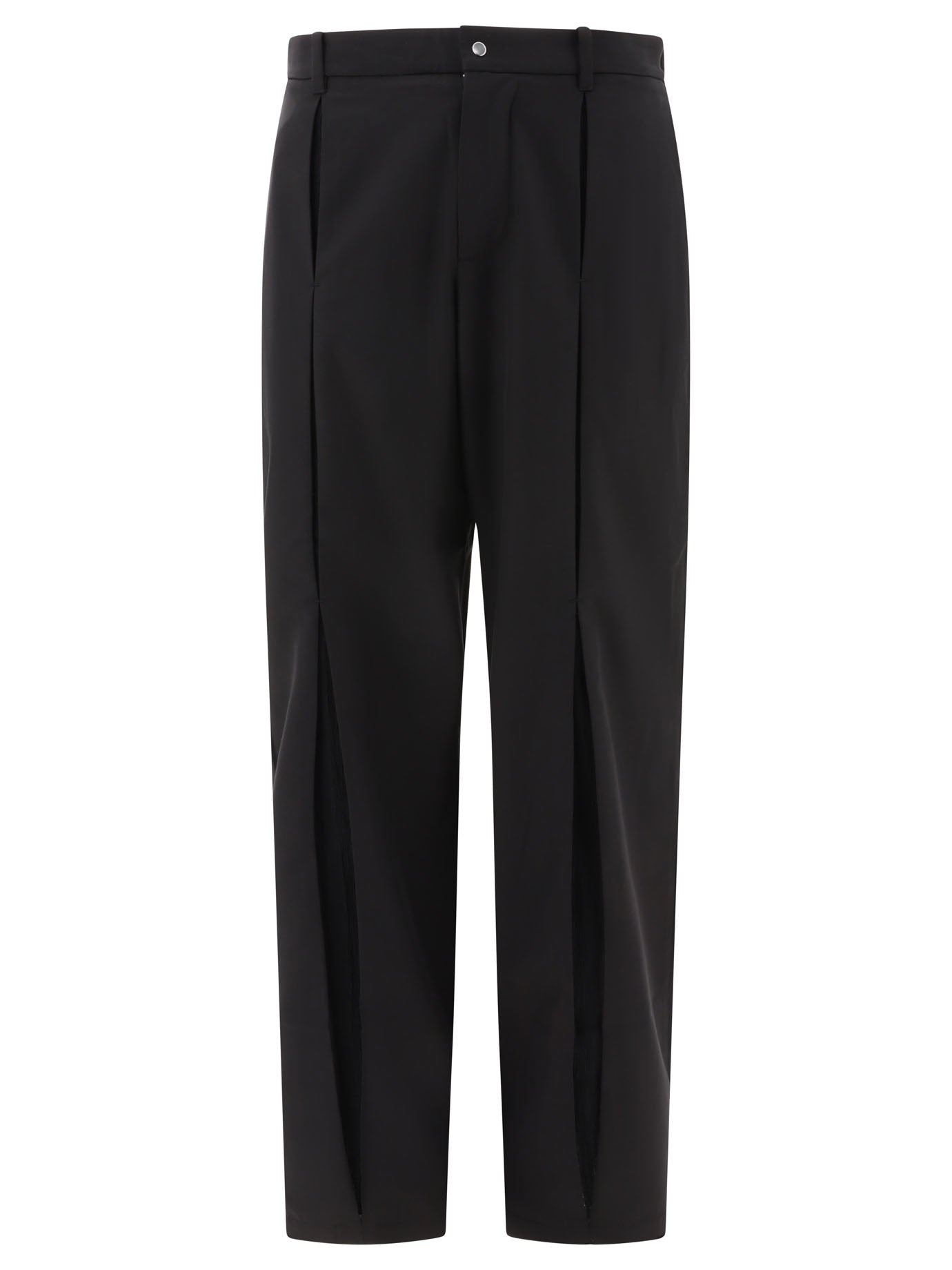 Jean-Luc A. Lavelle-Bellow Trousers Nero-Uomo