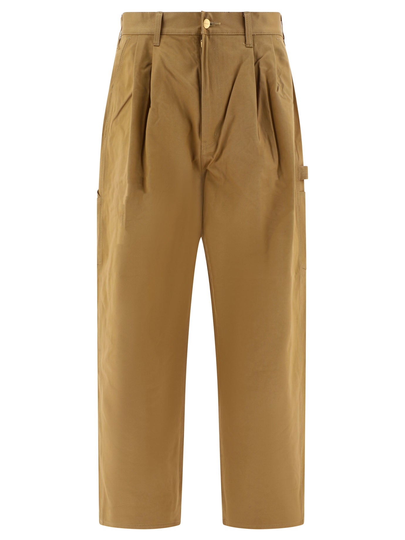 Junya Watanabe Man-Junya Watanabe X Carhartt Trousers Beige-Uomo