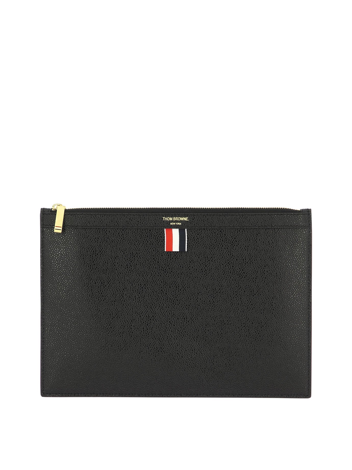 Thom Browne-Rwb Pouch Nero-Uomo