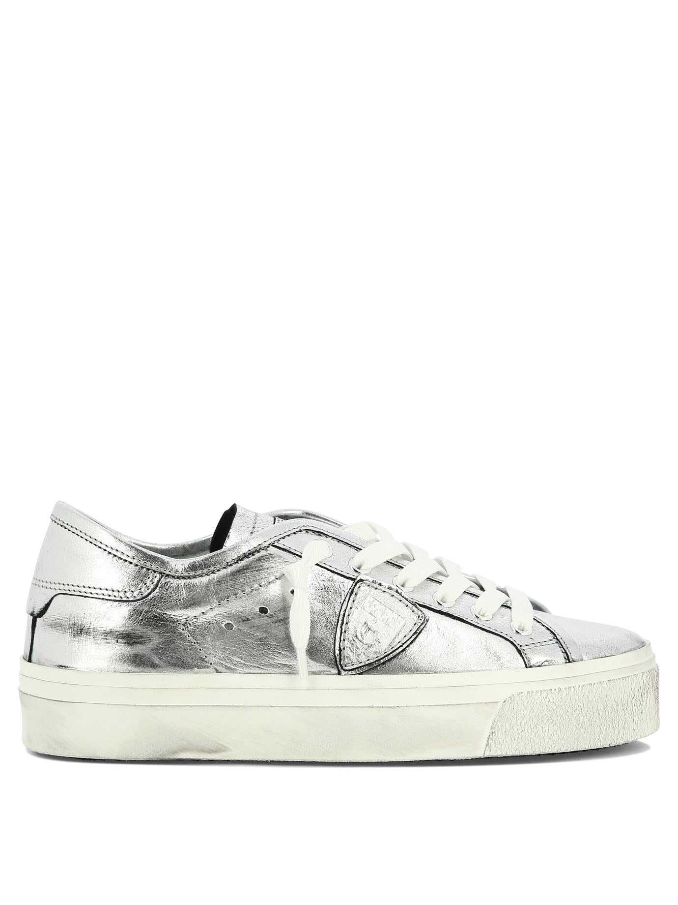 Philippe Model Paris-Paris Haute Sneakers & Slip-On Silver-Donna