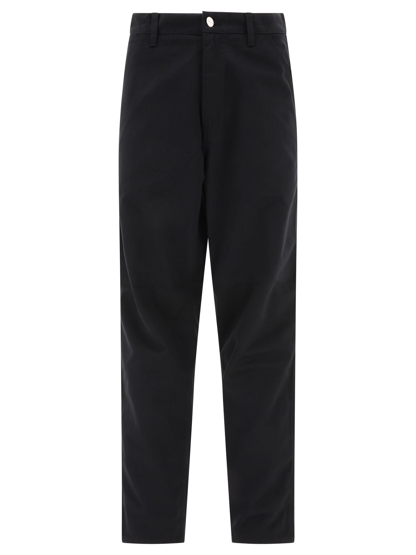 Carhartt Wip-Simple Trousers Nero-Uomo