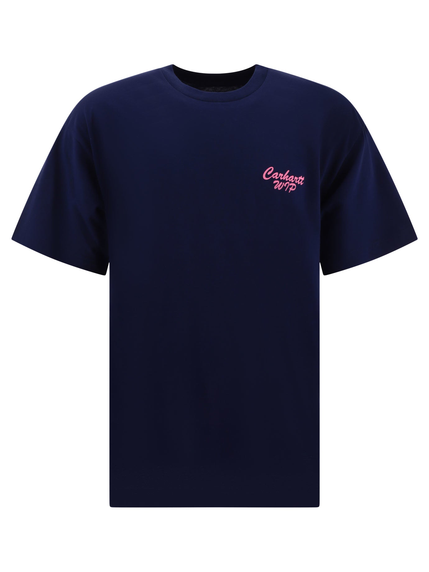 Carhartt Wip-Friendship T-Shirts Blu-Uomo