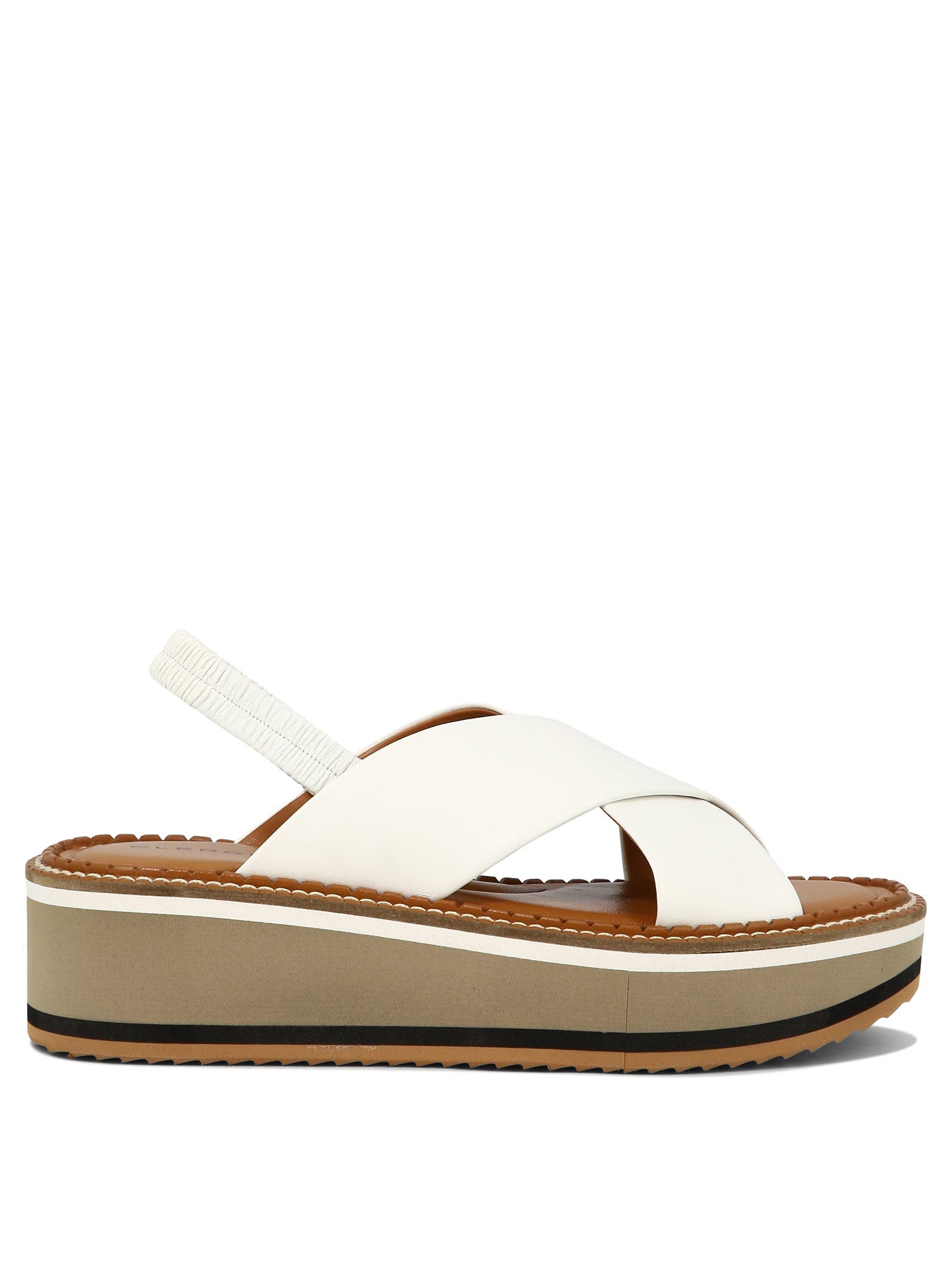 Clergerie-Freedom Sandali Bianco-Donna