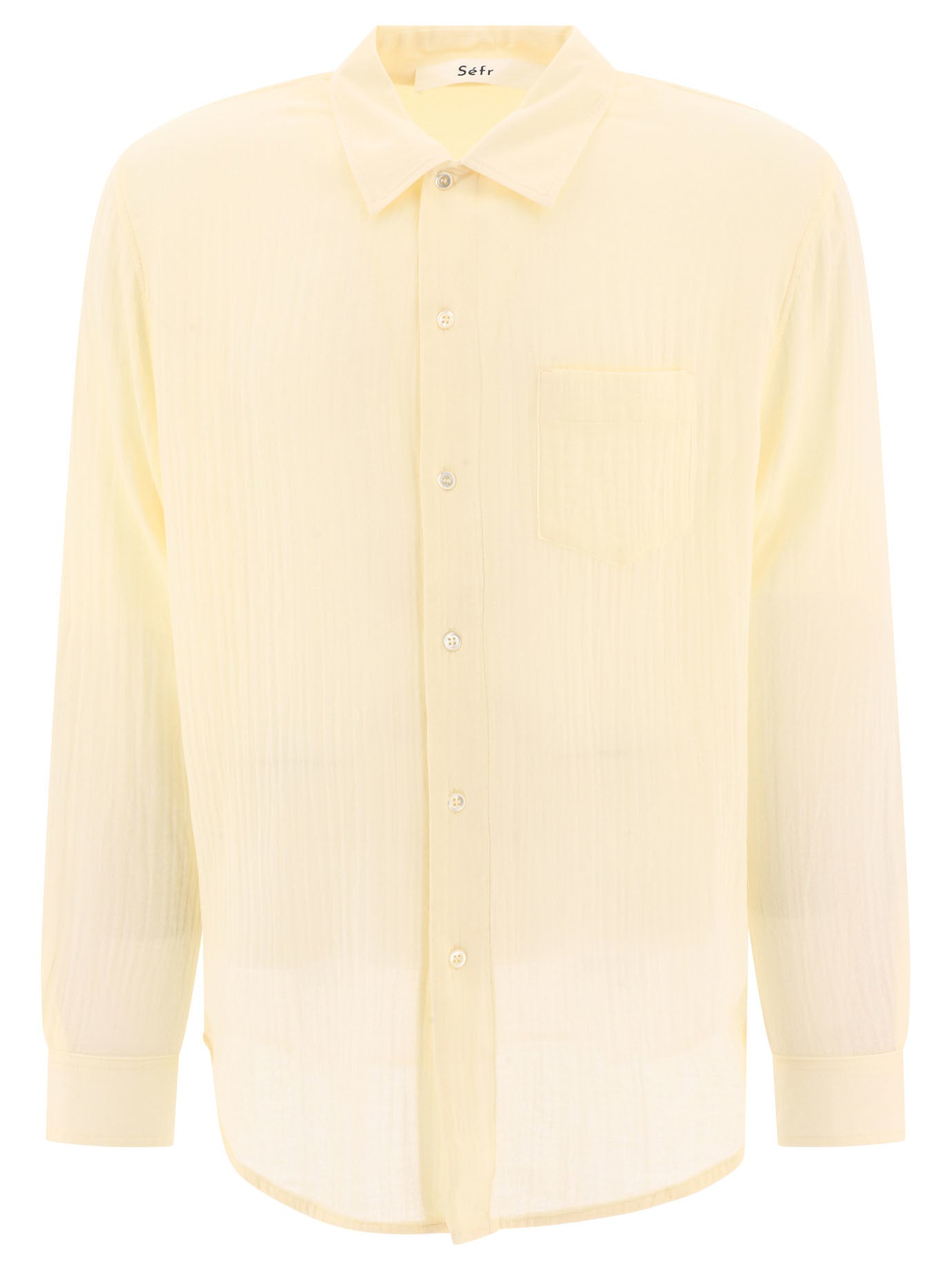 SéFr-Leo Shirts Bianco-Uomo