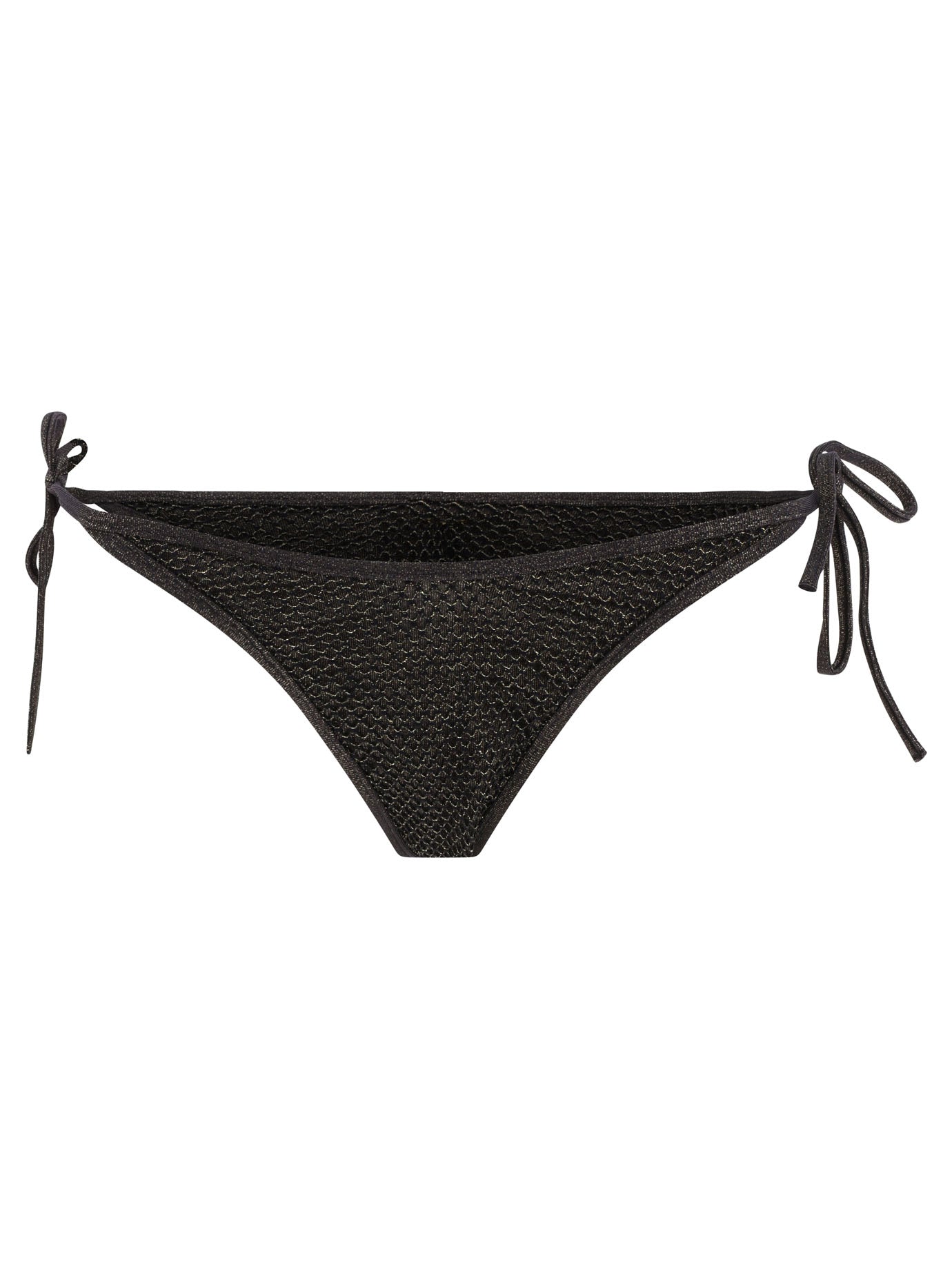 Palm Angels-Lurex Bikini Bottom Costumes Nero-Donna