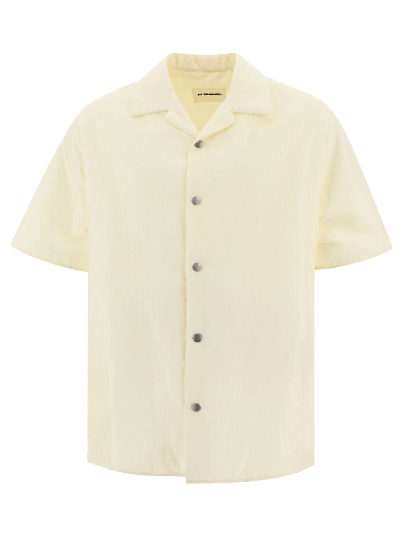 Jil Sander-Nylon Overshirt Giacche Bianco-Uomo