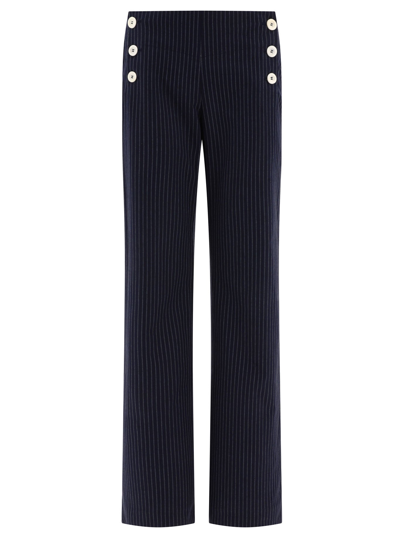 Ines De La Fressange-Gabriel Trousers Blu-Donna