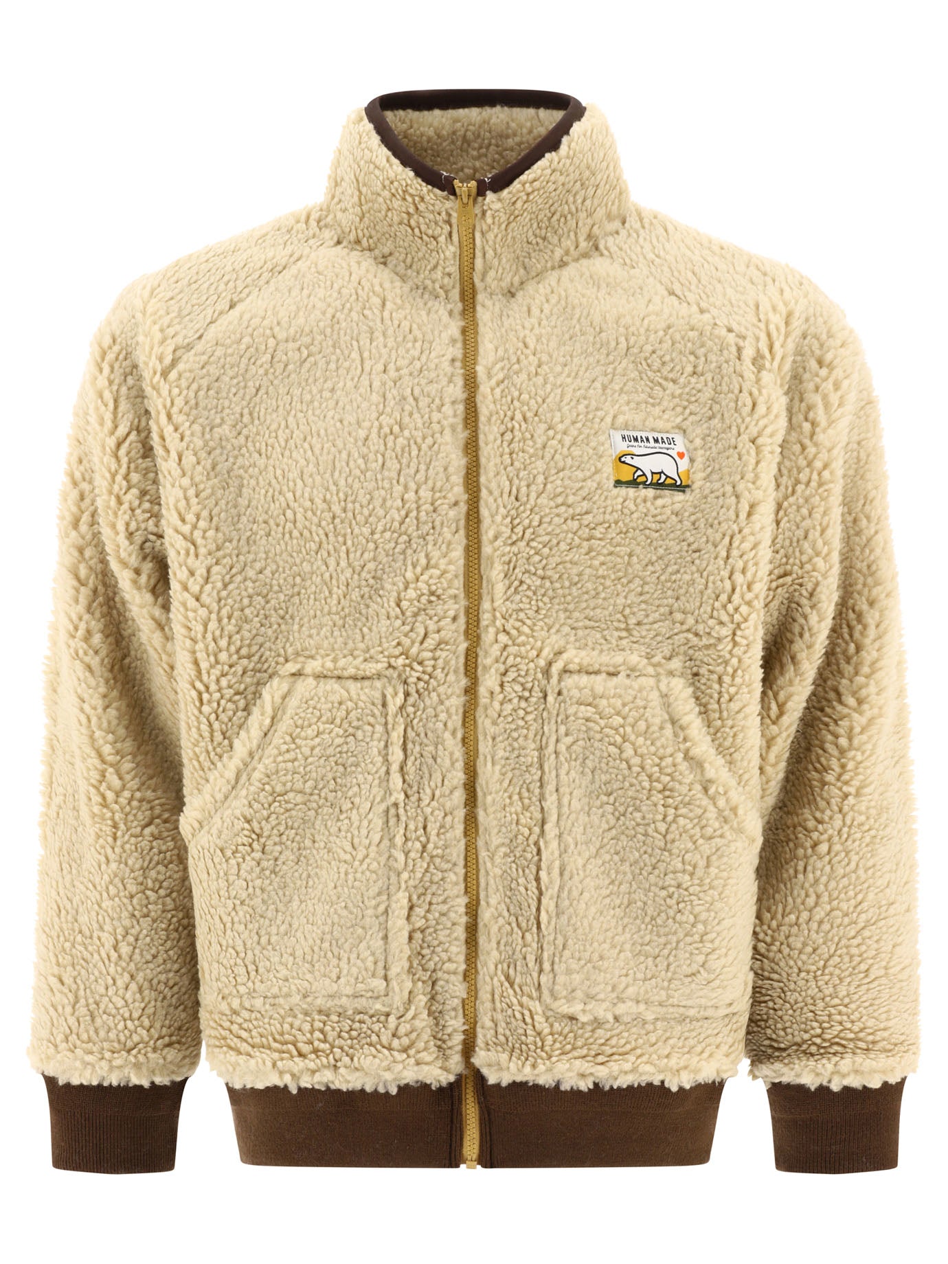 Human Made-Boa Giacche Beige-Uomo