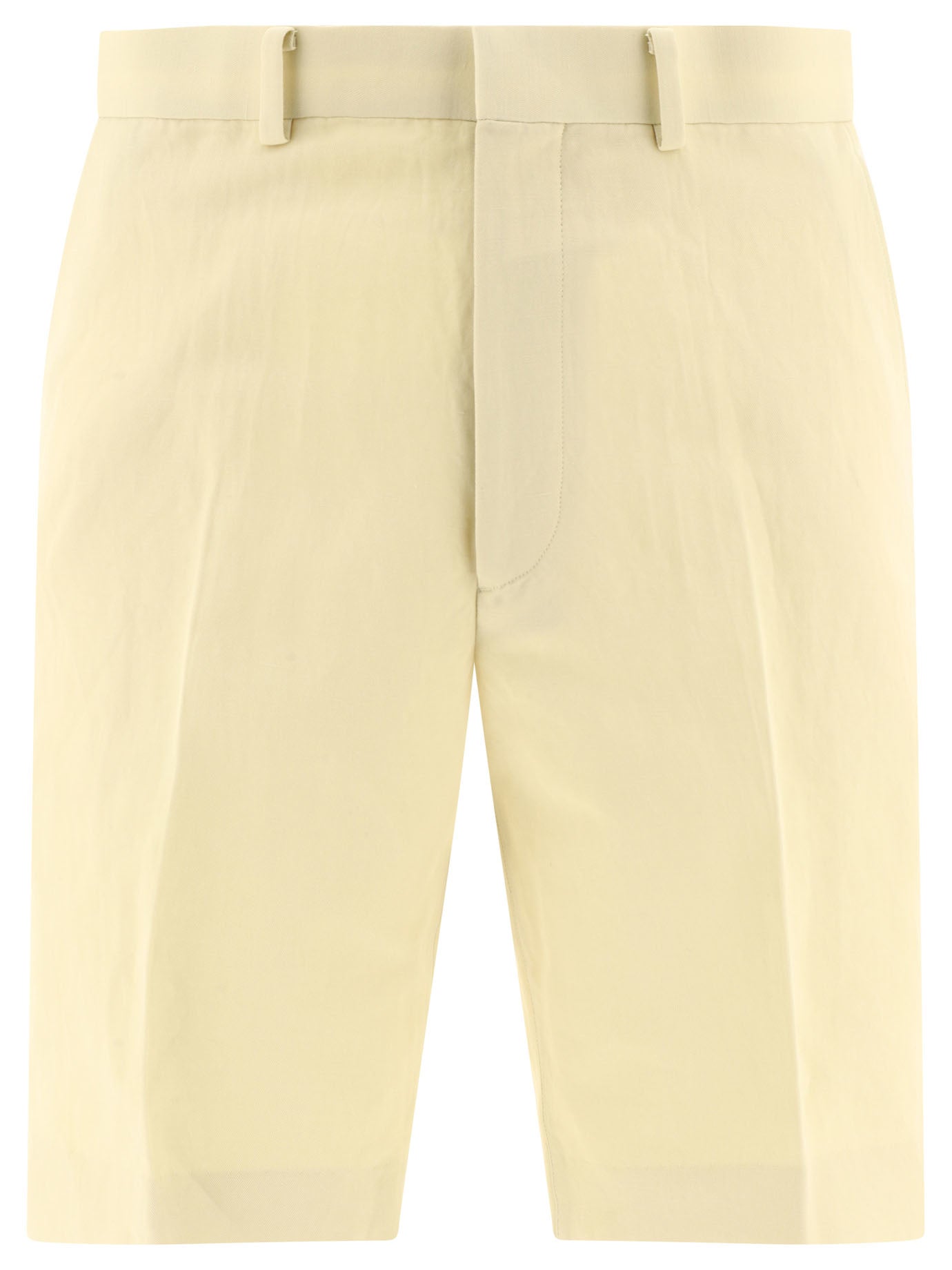 Auralee-Chino Formal S Short Beige-Uomo