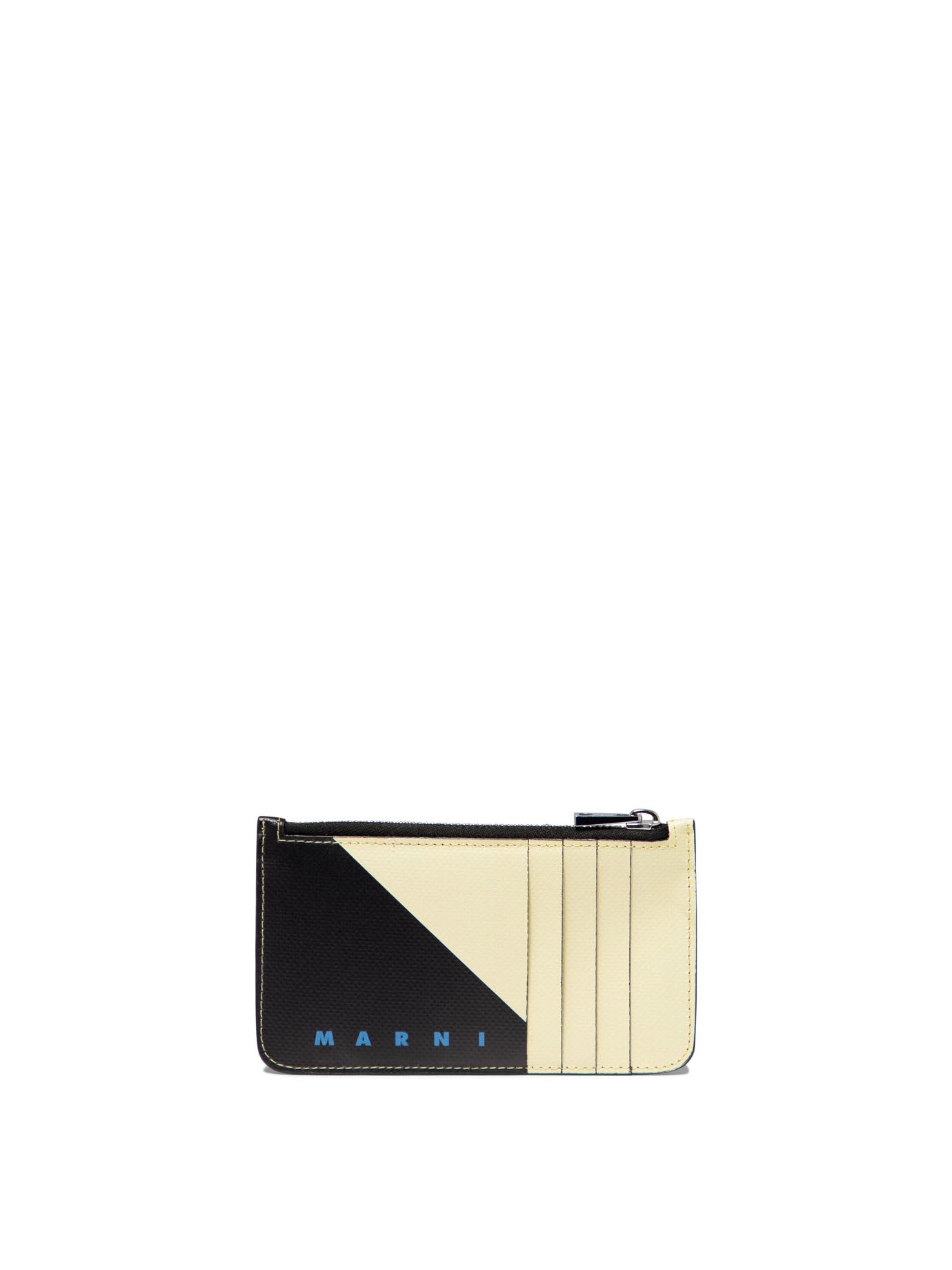 Marni-Bicolour Card Holder Wallets & Card Holders Nero-Uomo