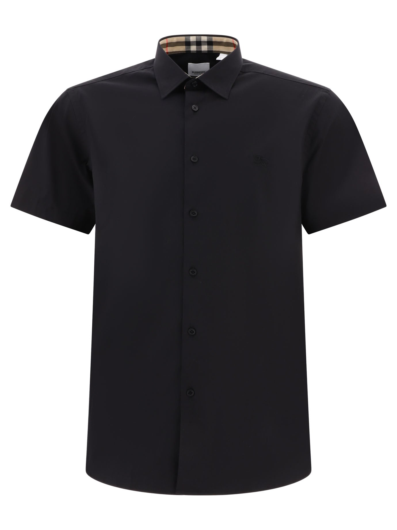 Burberry-Sherfield Shirts Nero-Uomo