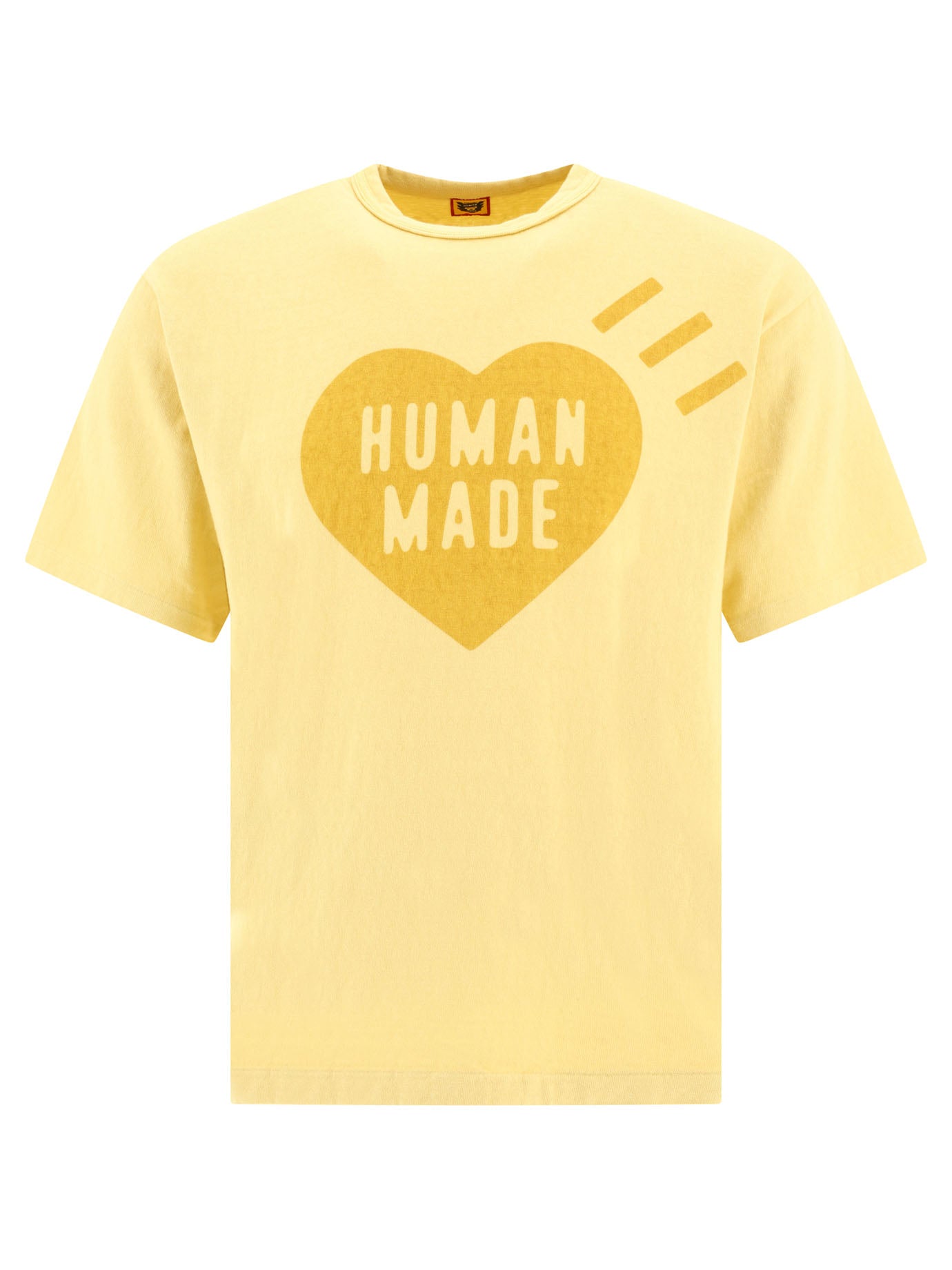 Human Made-Ningen-Sei Plant T-Shirts Giallo-Uomo