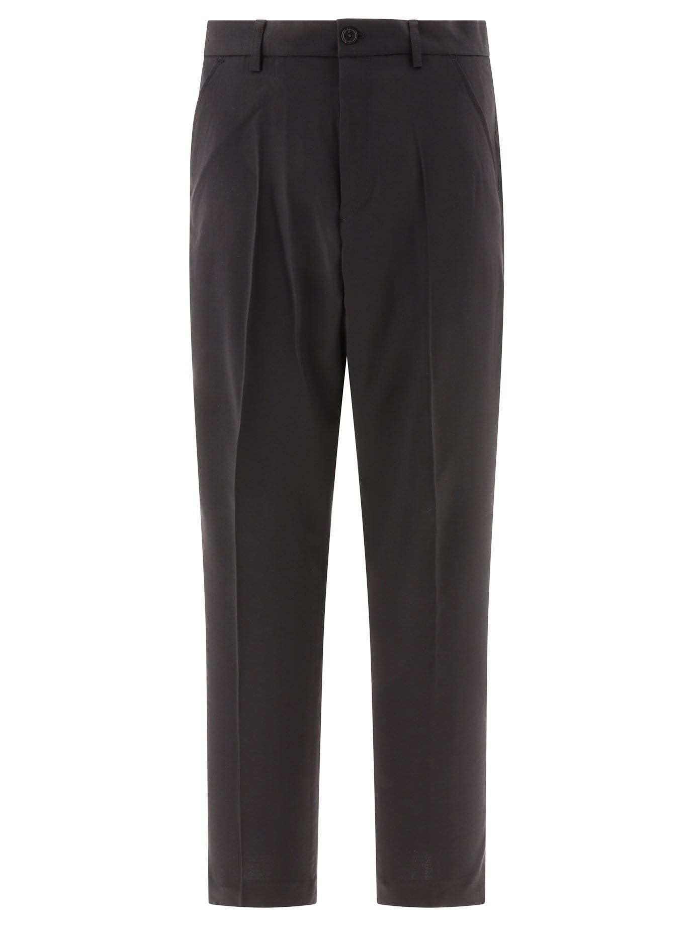 Our Legacy-Chino 22 Trousers Nero-Uomo