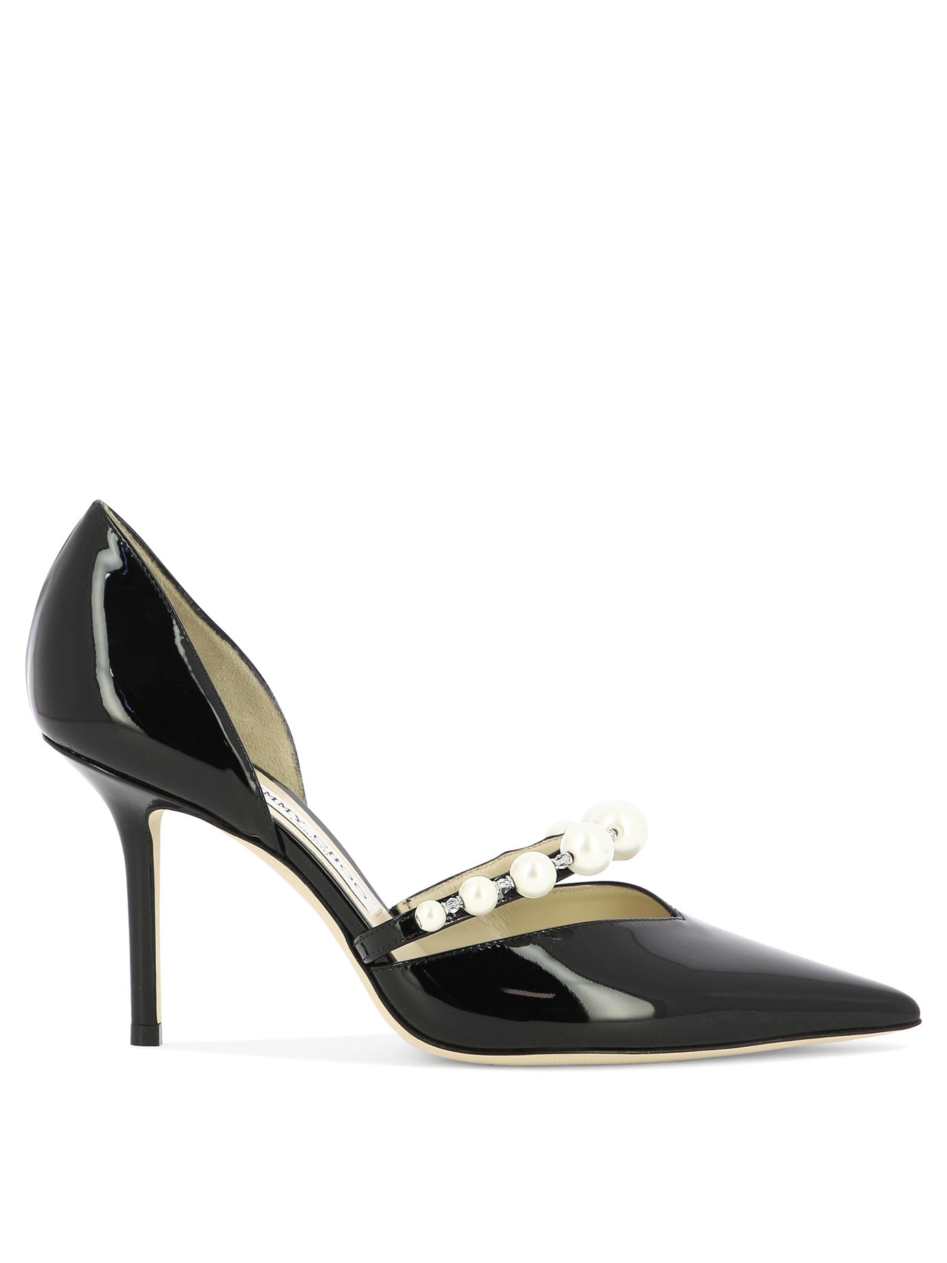 Jimmy Choo-Aurelie 85 Heeled Shoes Nero-Donna