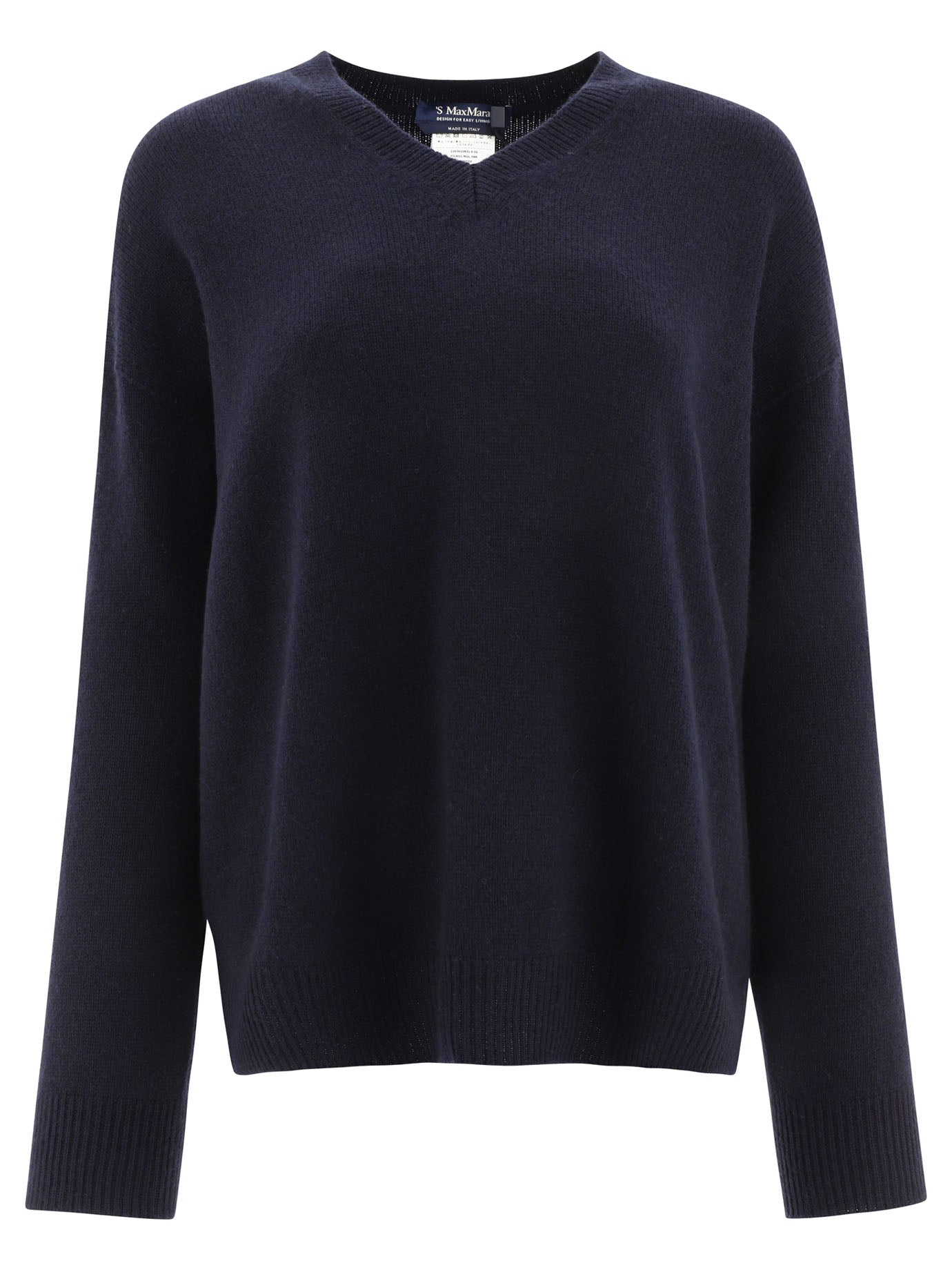 Max Mara S-Humour Knitwear Blu-Donna