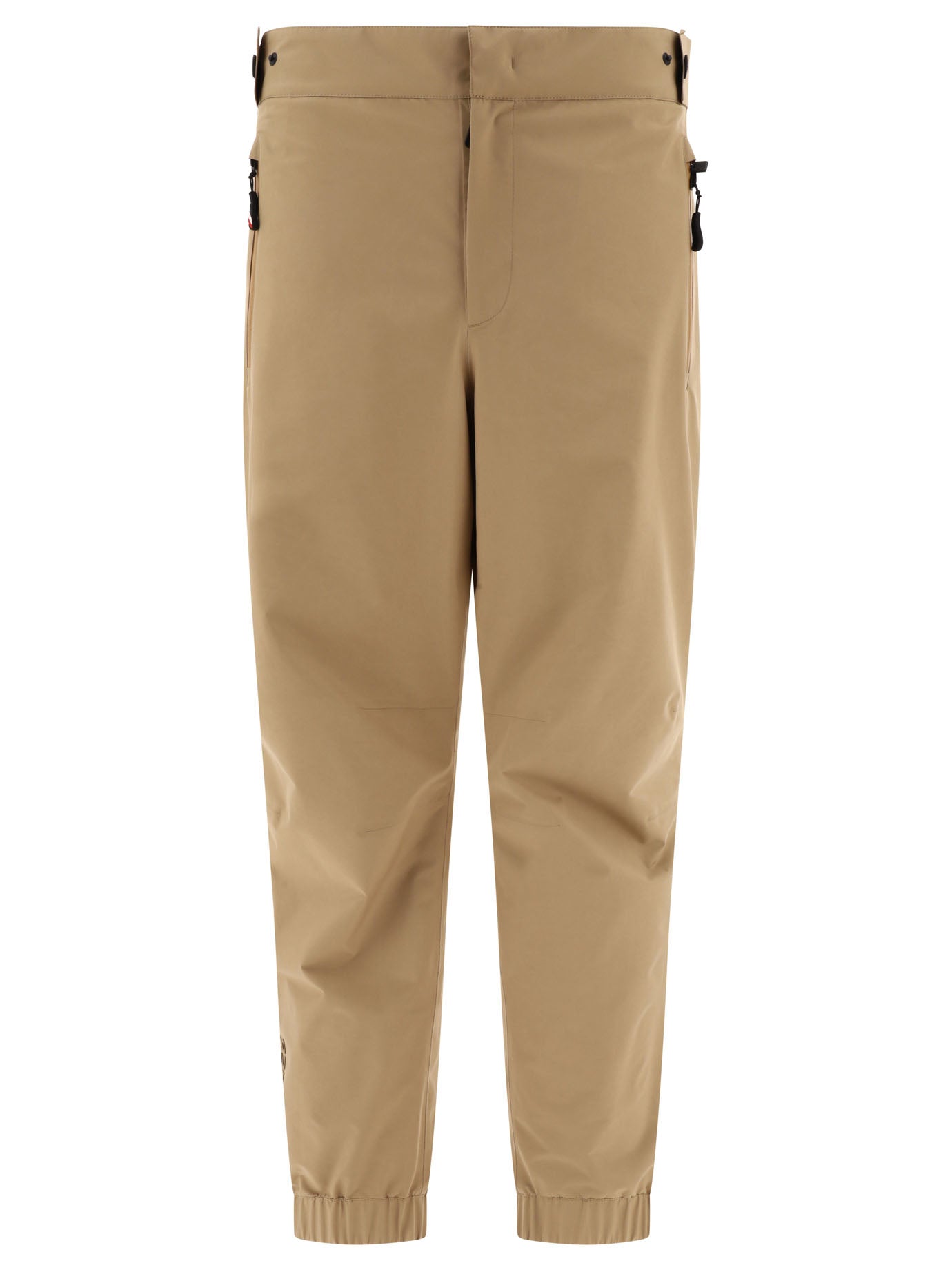 Moncler Grenoble-Gore-Tex Trousers Beige-Uomo