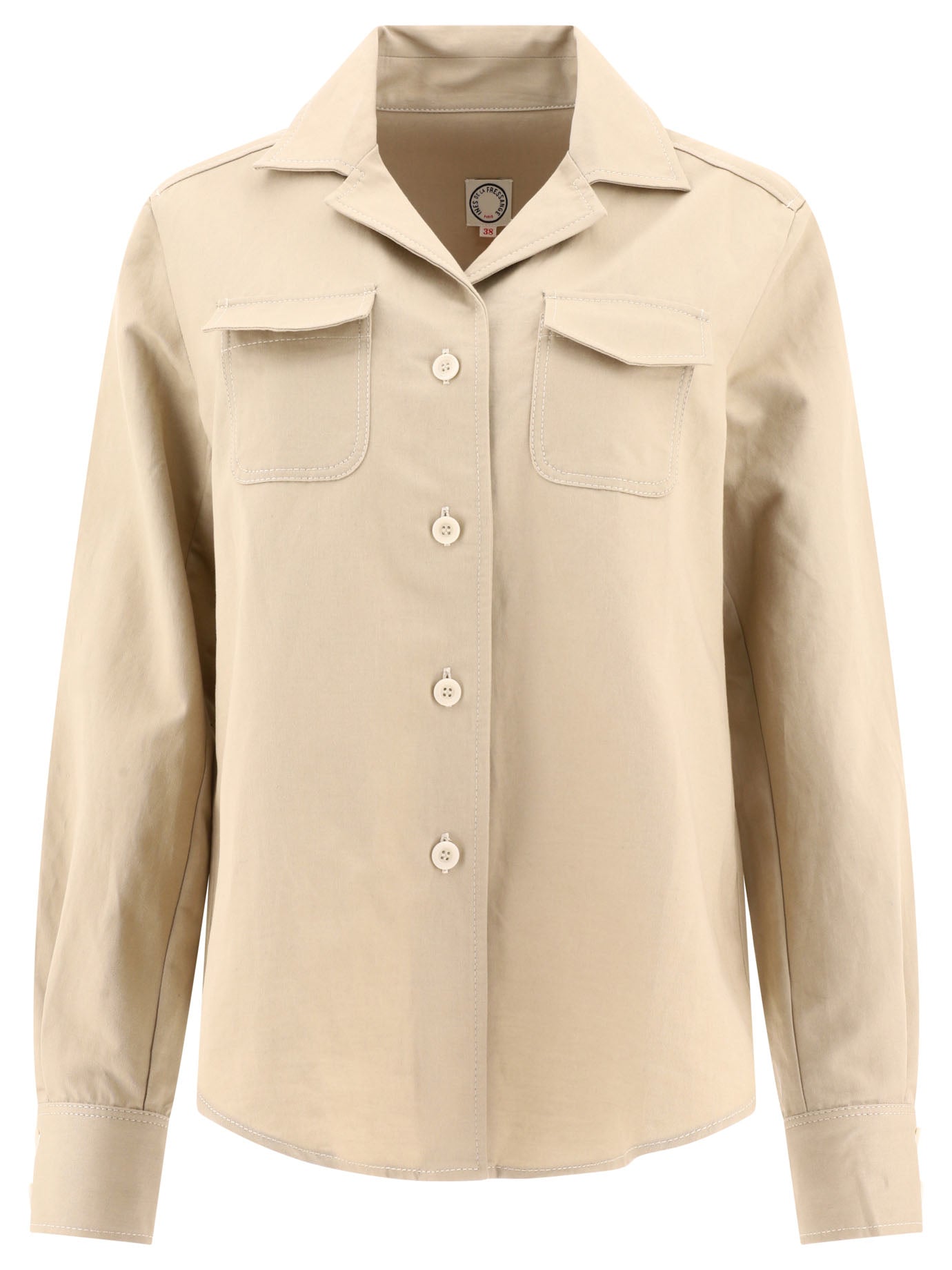 Ines De La Fressange-Evana Shirts Beige-Donna