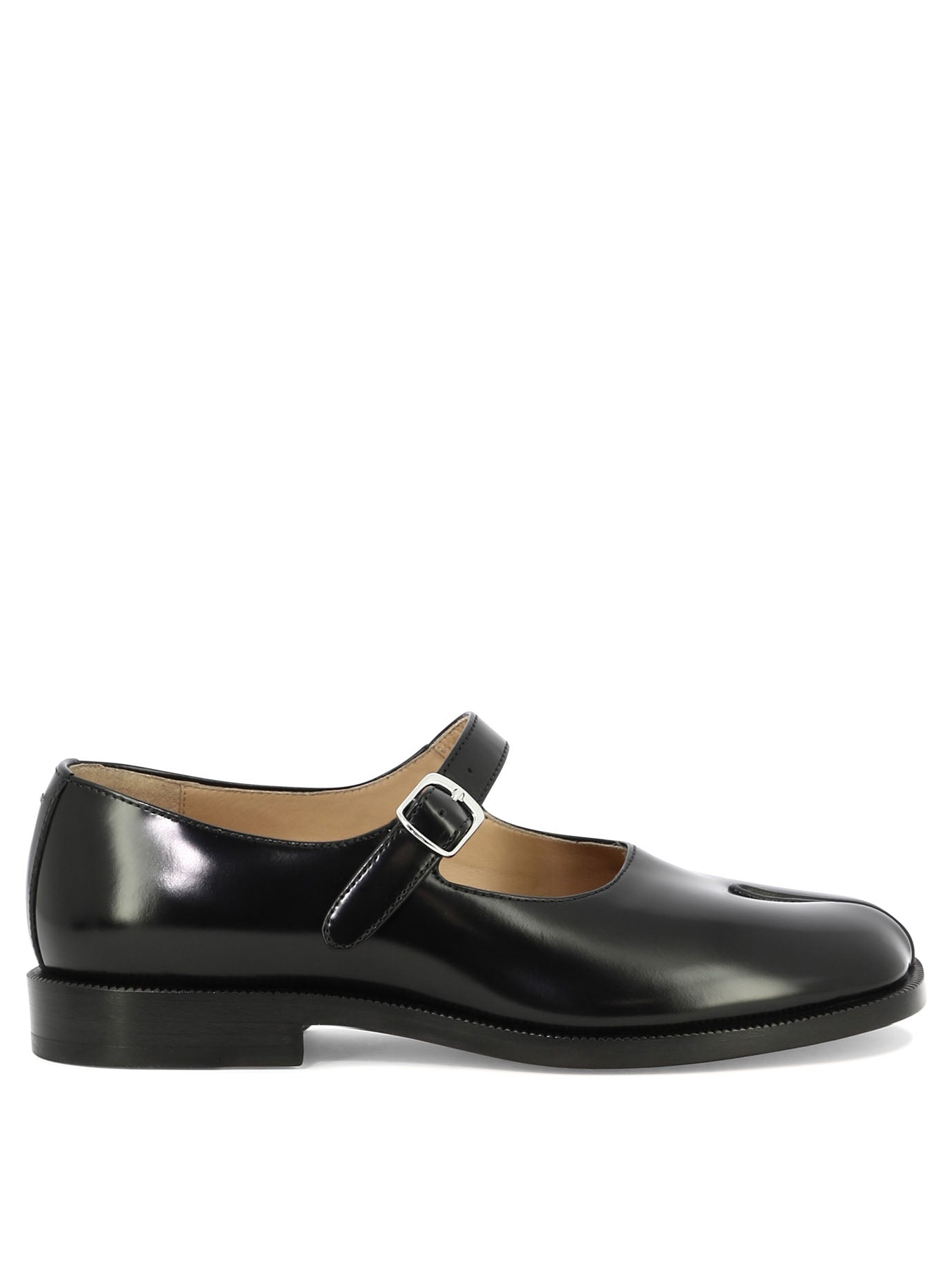 Maison Margiela-Tabi Ballerinas Nero-Donna