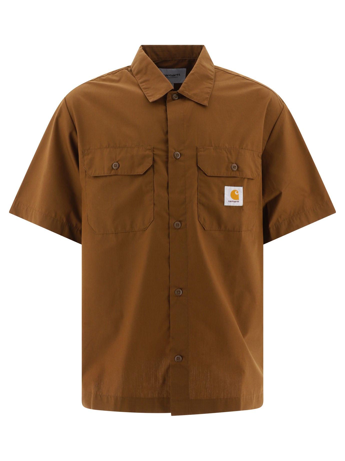 Carhartt Wip-Craft Shirts Marrone-Uomo