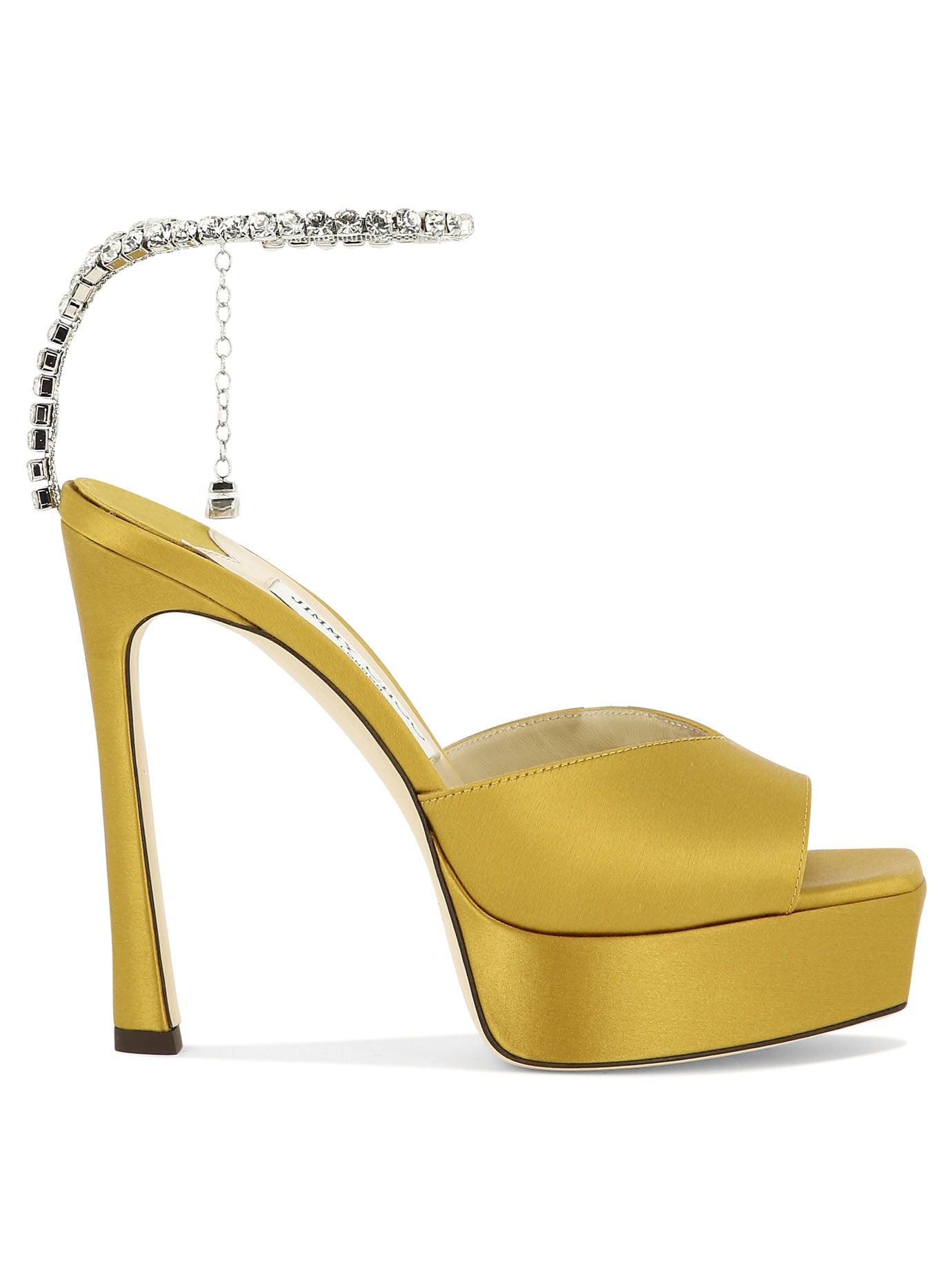 Jimmy Choo-Saeda Sandali Giallo-Donna