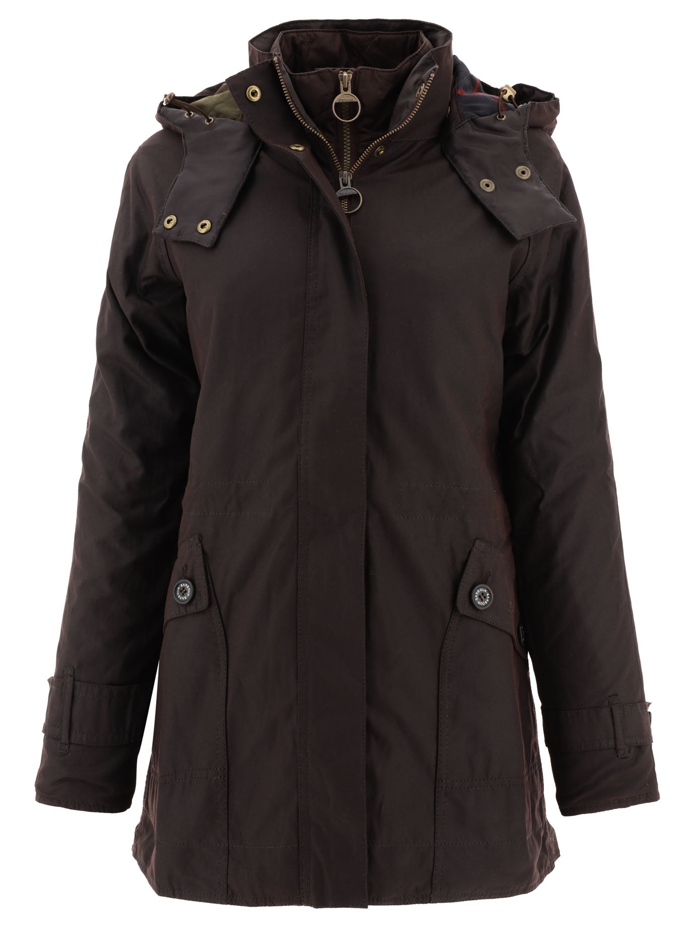 Barbour-Cannich Wax Coats Marrone-Donna