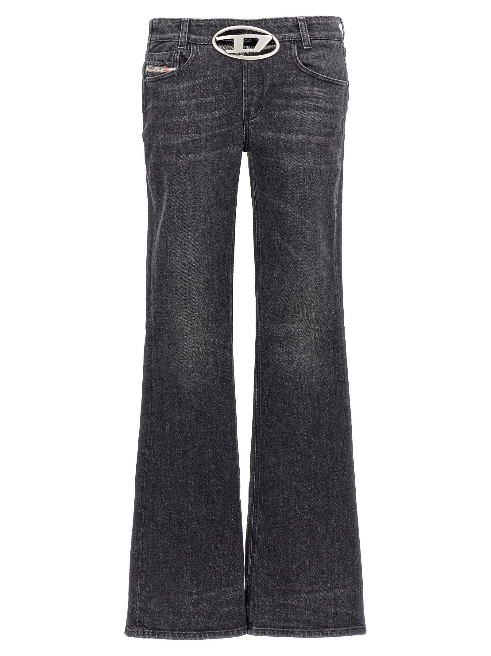 Diesel-1969 D-Ebbey Jeans Nero-Donna