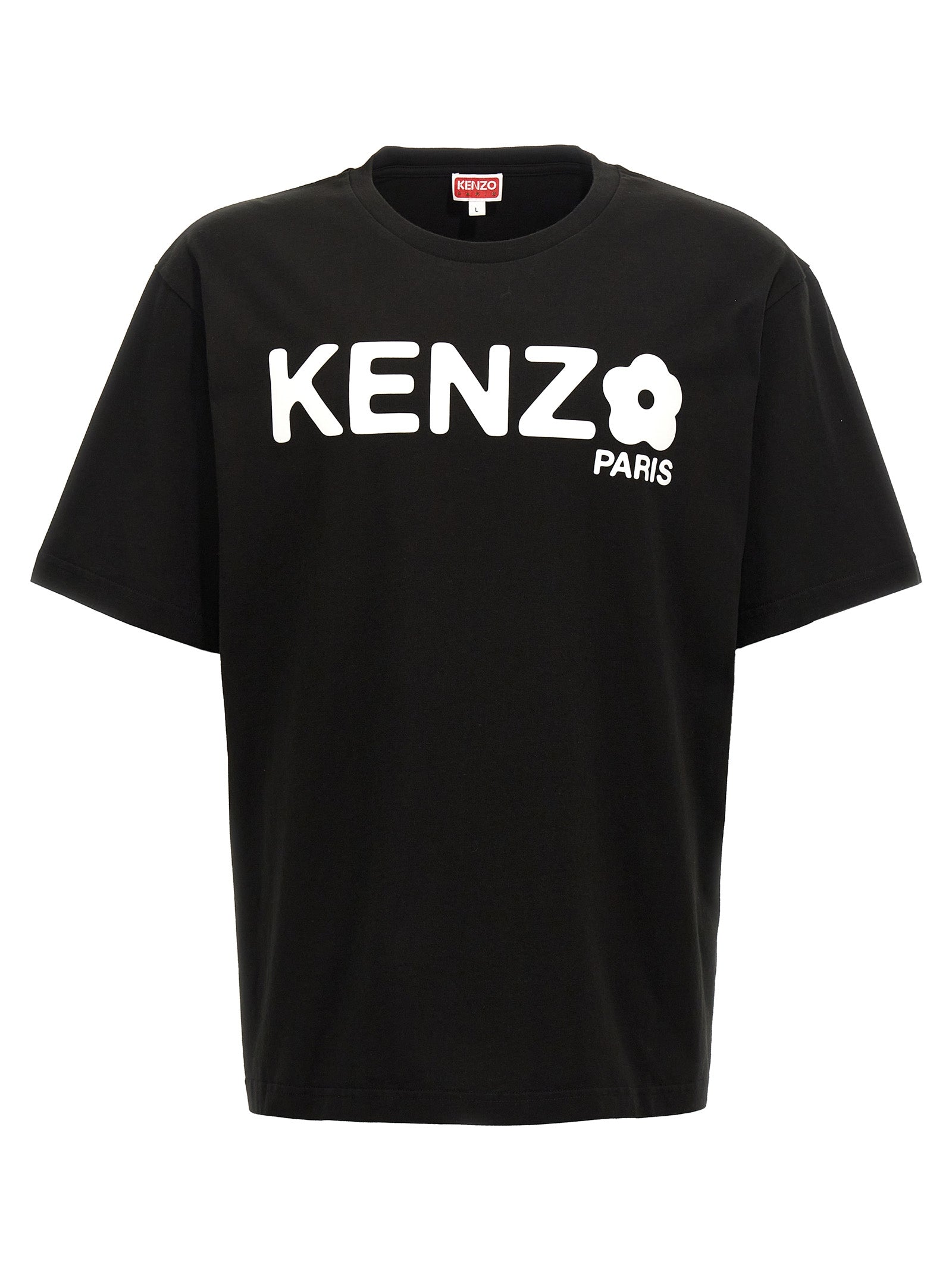 Kenzo-Boke 2.0 T Shirt Bianco/Nero-Uomo