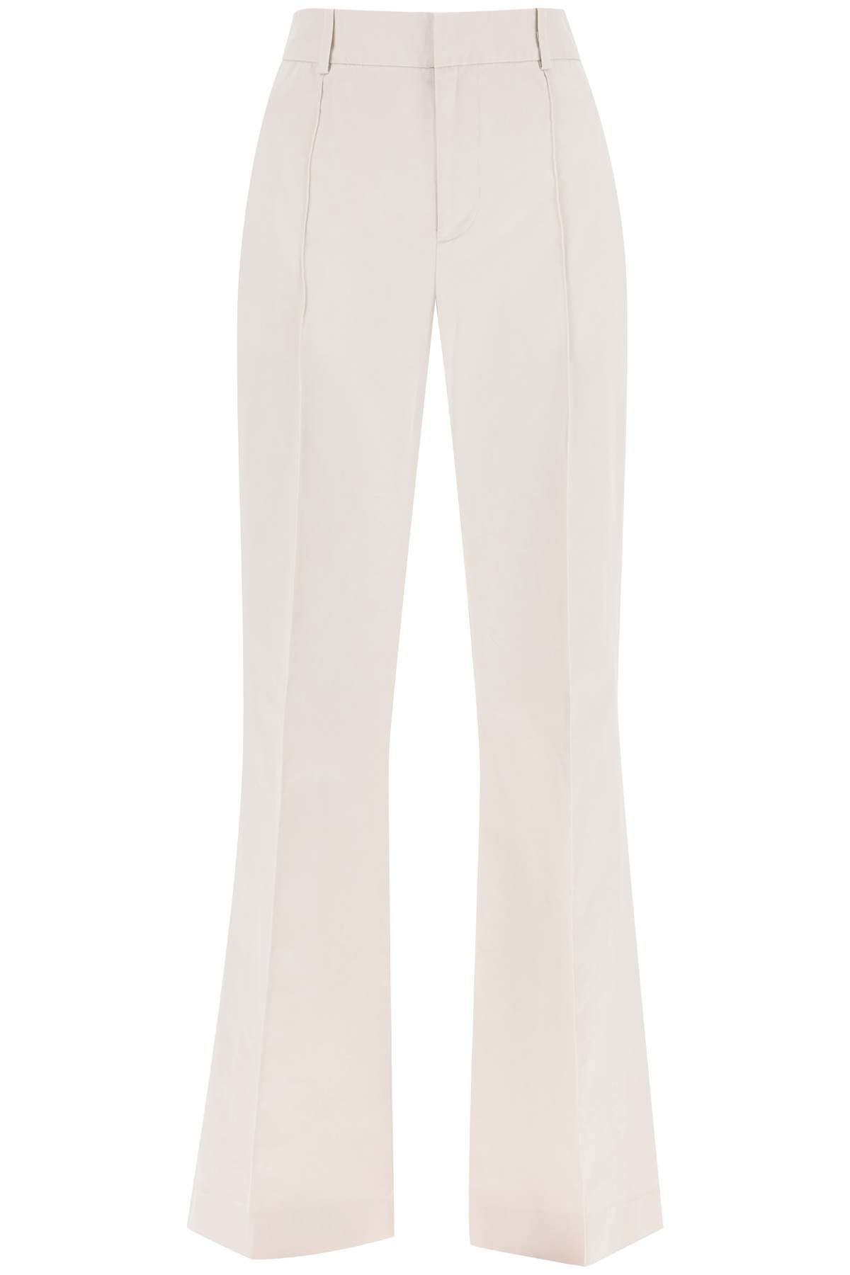 Polo Ralph Lauren-Pantaloni Bootcut In Cotone-Donna