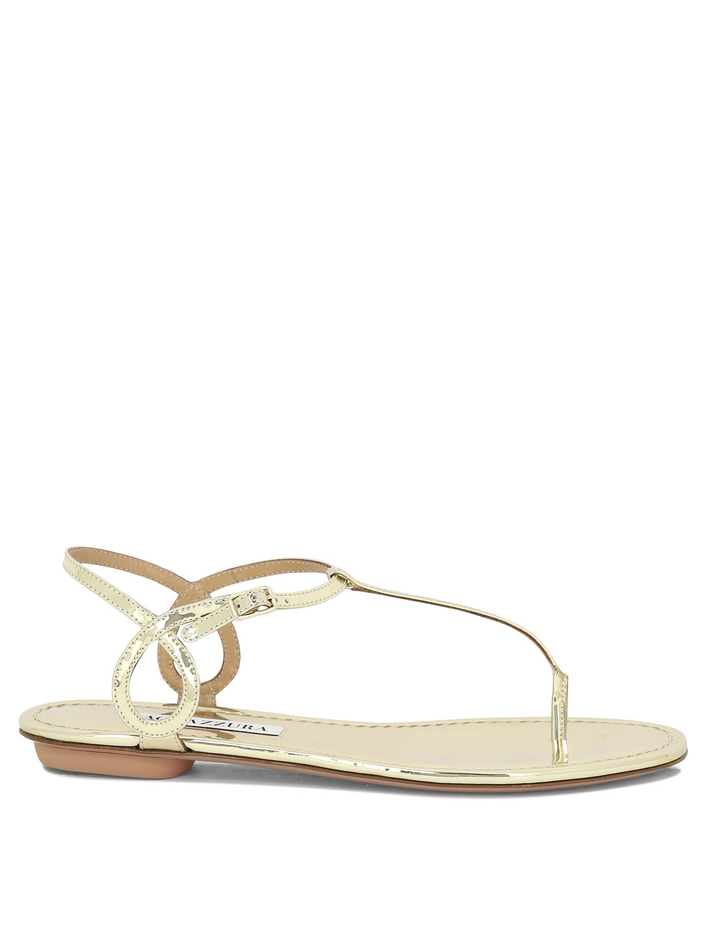 Aquazzura-Almost Bare Sandali Oro-Donna