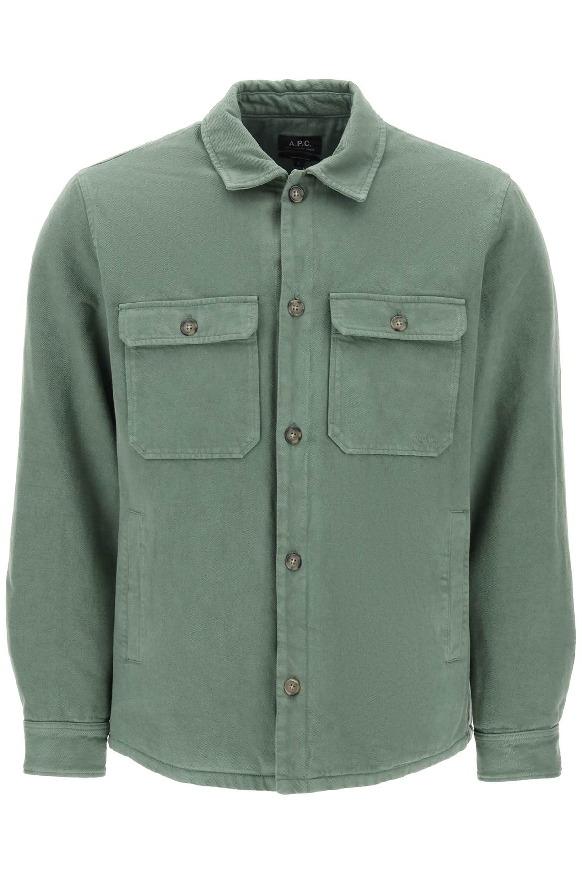 A. P.C.-Overshirt Imbottita Alessio-Uomo