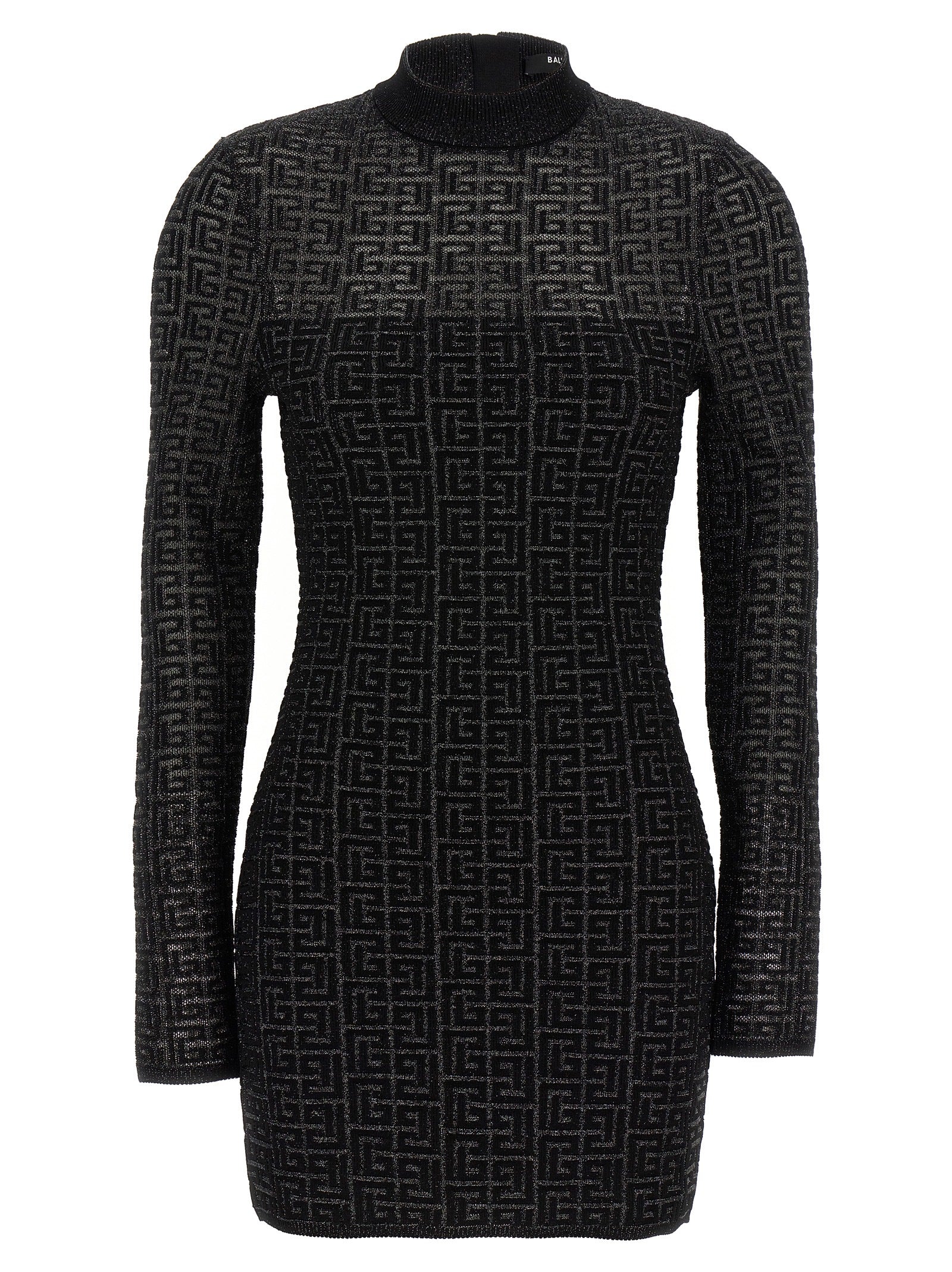 Balmain-Monogram Abiti Nero-Donna