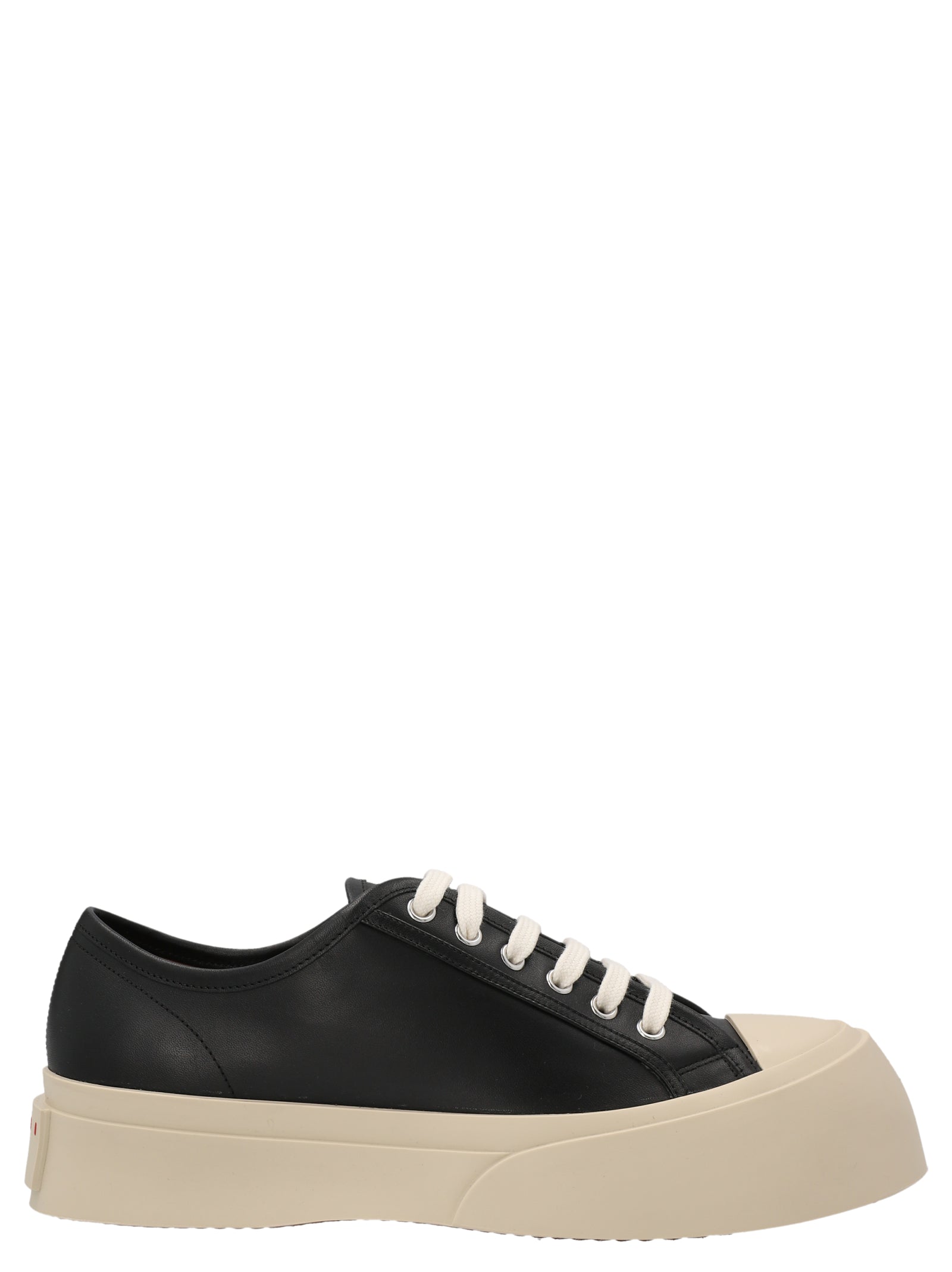 Marni-Pablo Sneakers Bianco/Nero-Uomo