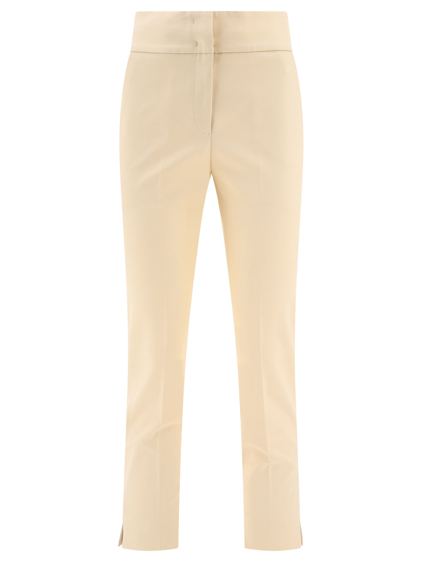 Peserico-Capri Trousers Beige-Donna