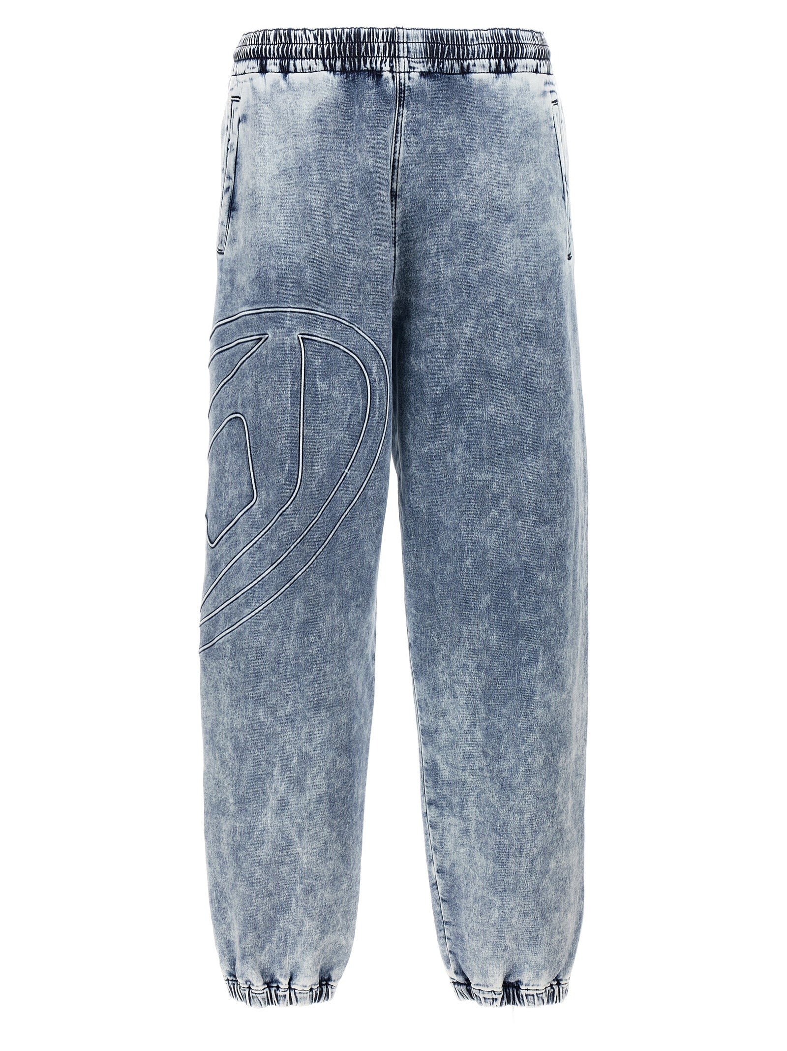 Diesel-D-Lab Track Jeans Celeste-Uomo