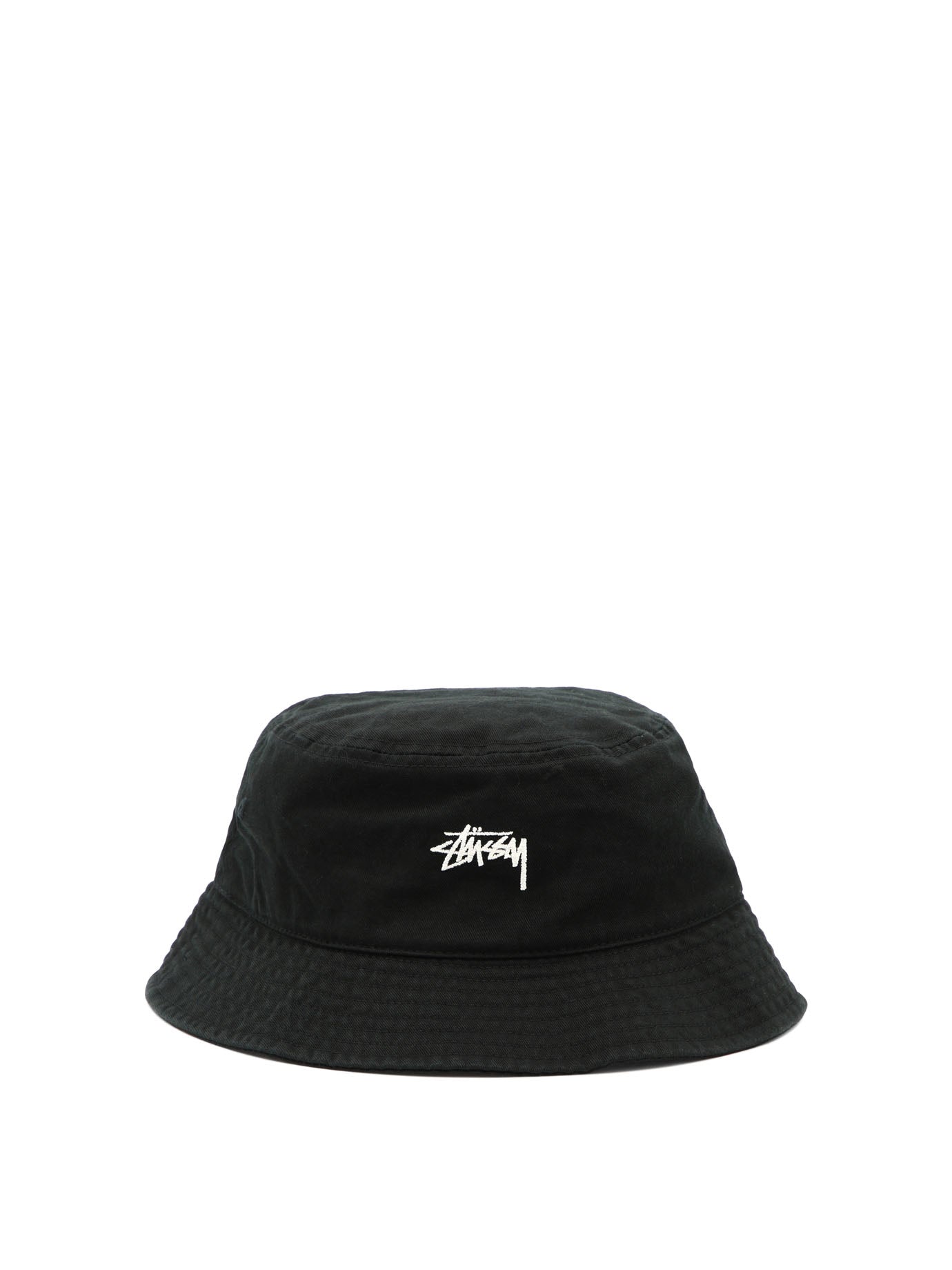 StüSsy-Stock Bucket Cappelli Nero-Uomo