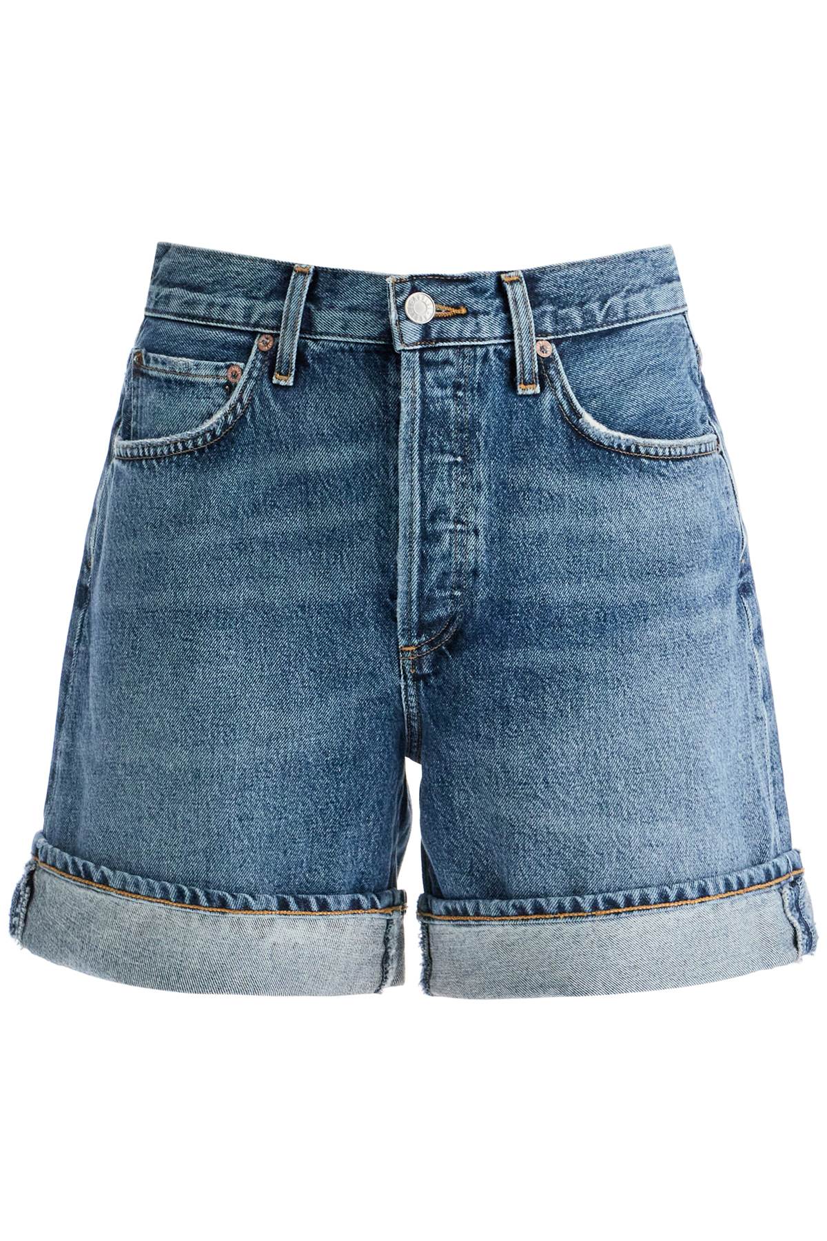 Agolde-Shorts In Denim Dame-Donna