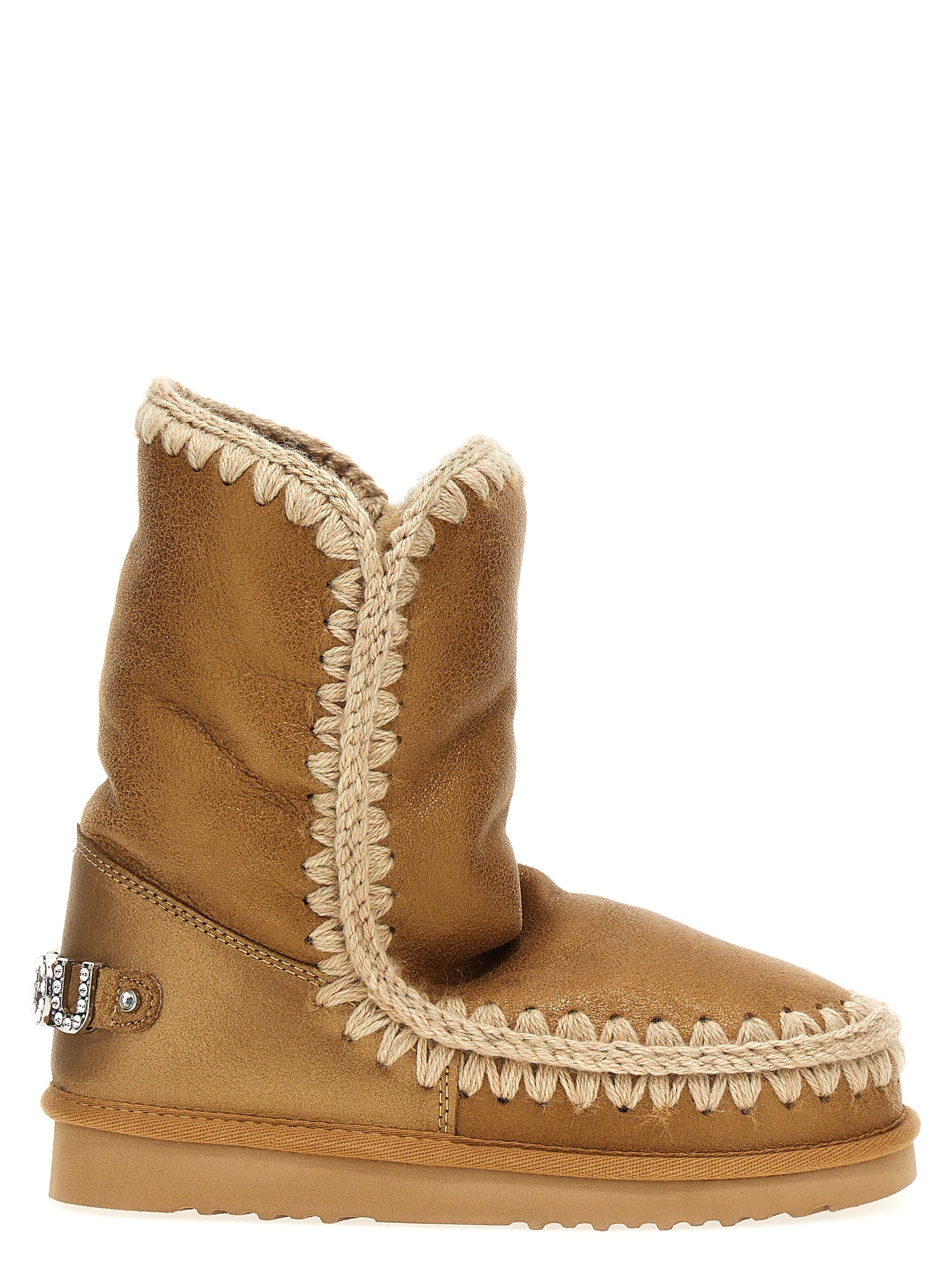 Mou-Eskimo 24 Stivali E Stivaletti Beige-Donna